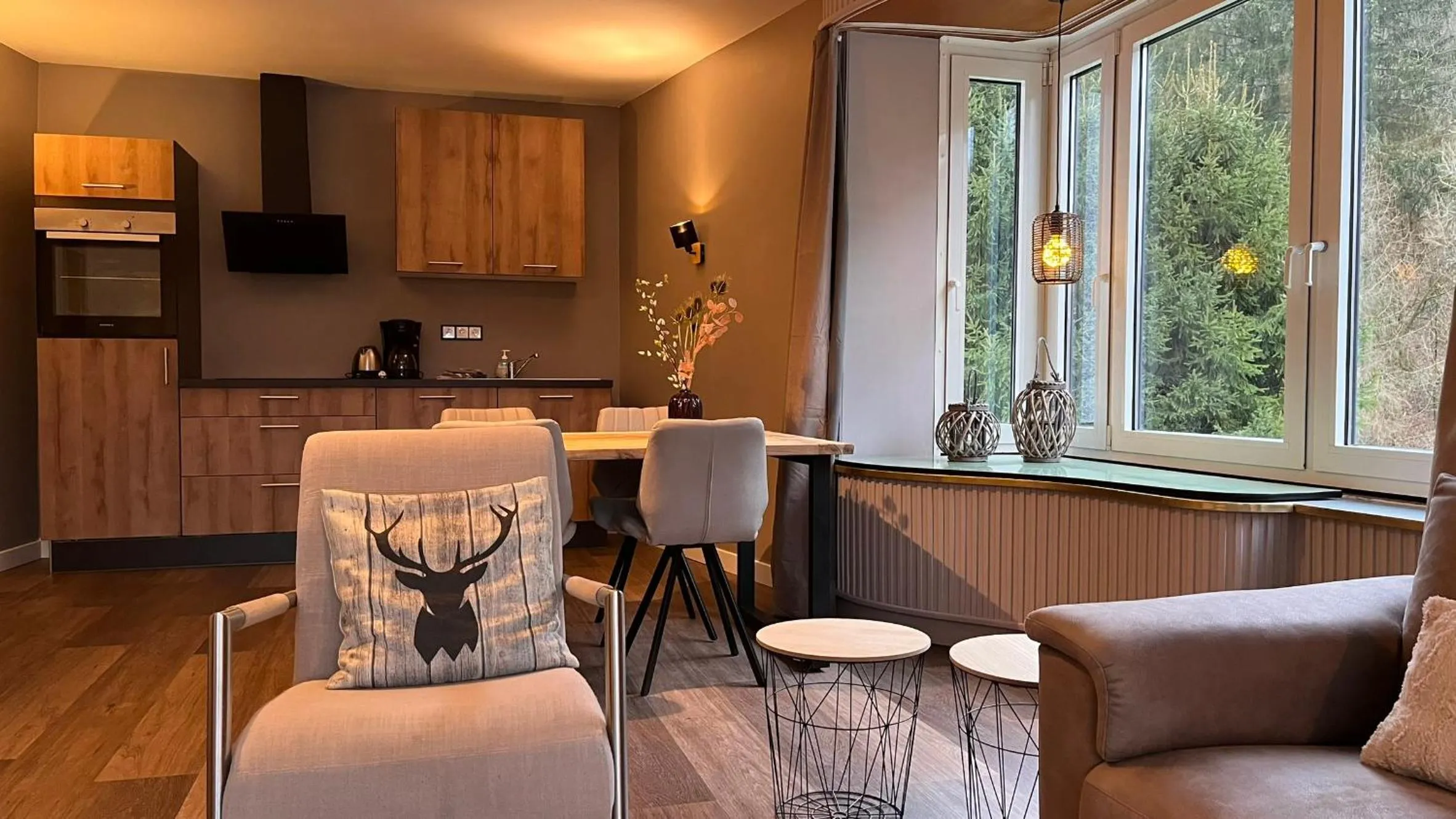 Balcony/Terrace in Harz hotel Iris