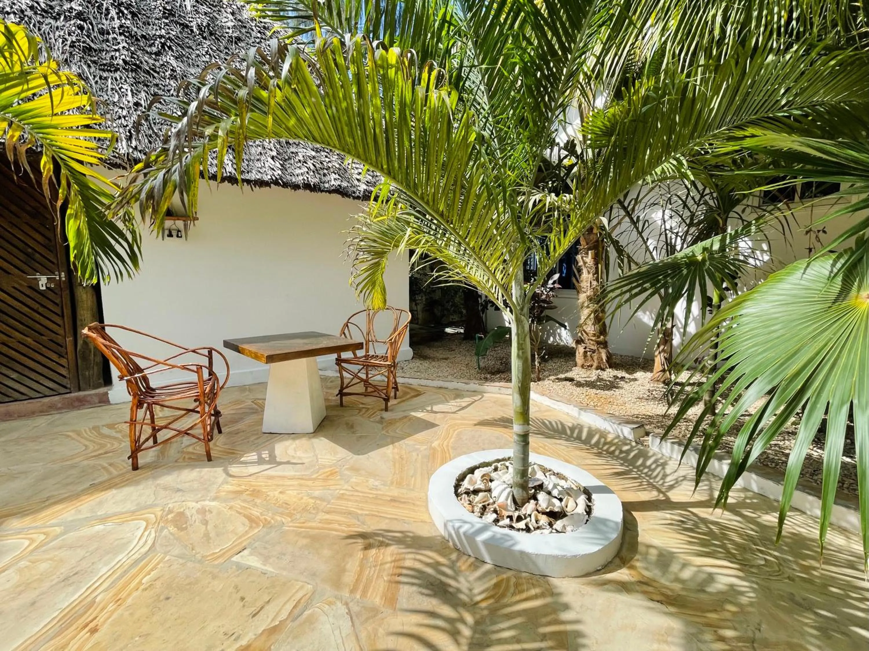 Patio in Max Hotel Nungwi