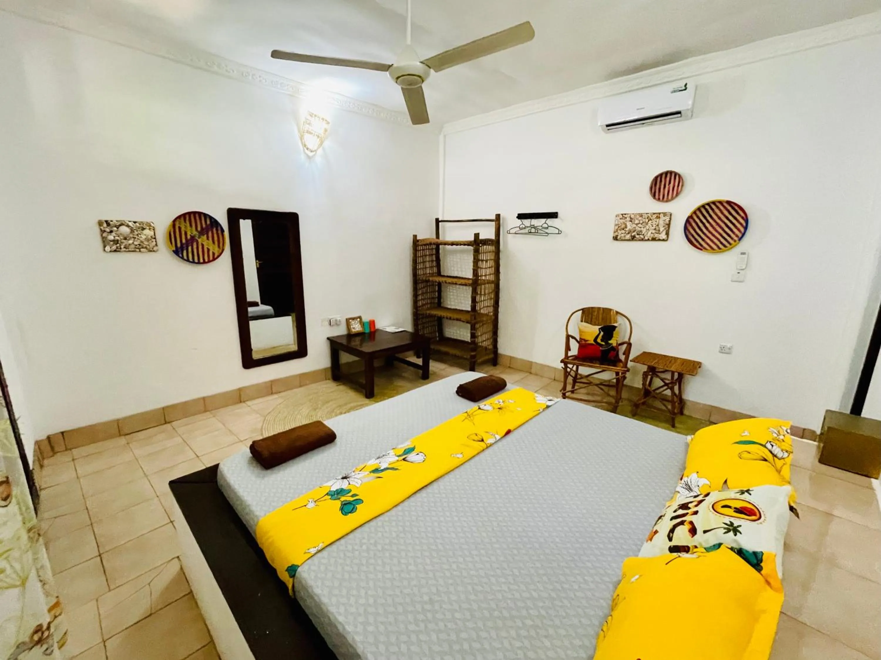 Bed in Max Hotel Nungwi