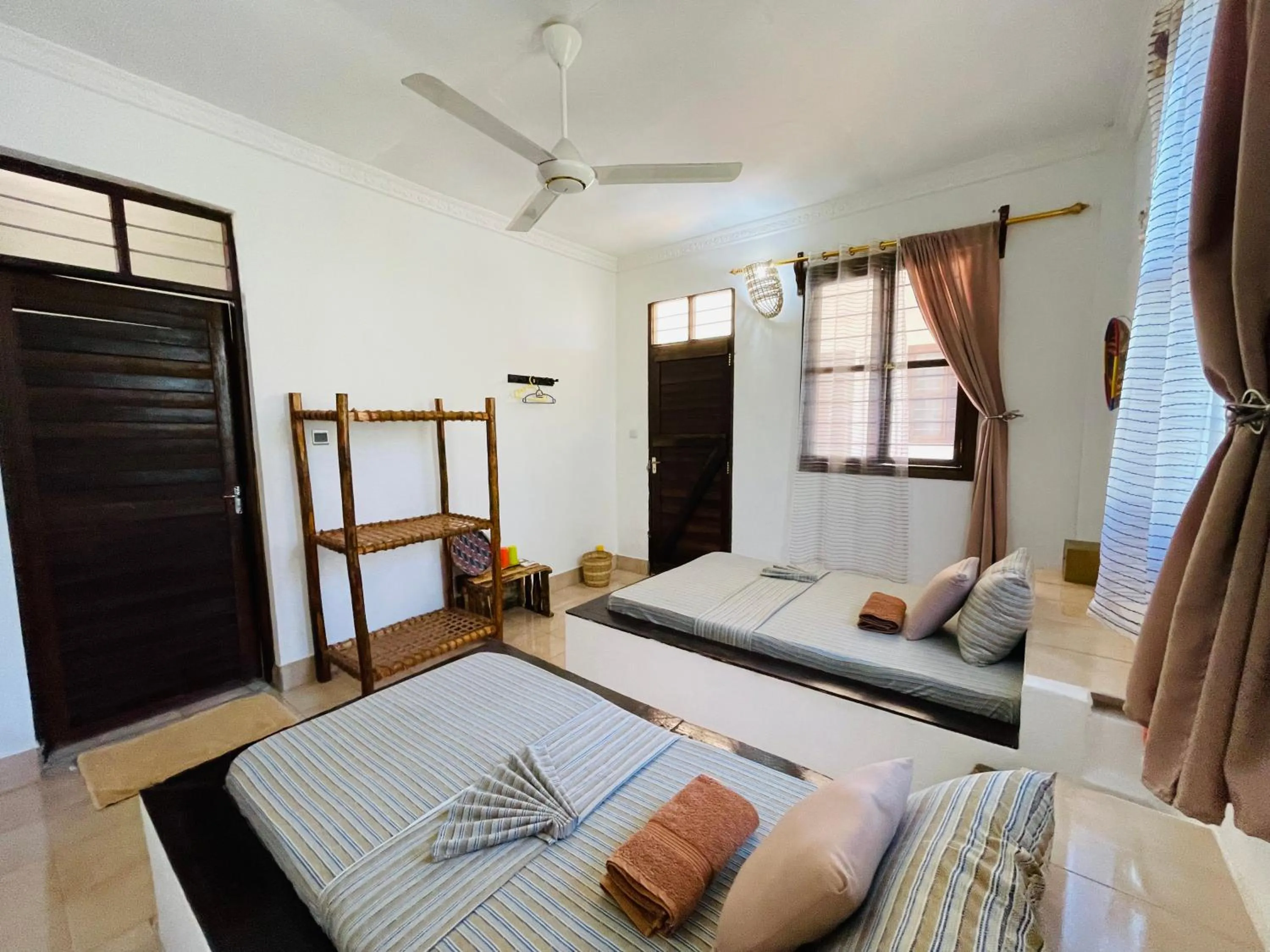 Bed in Max Hotel Nungwi