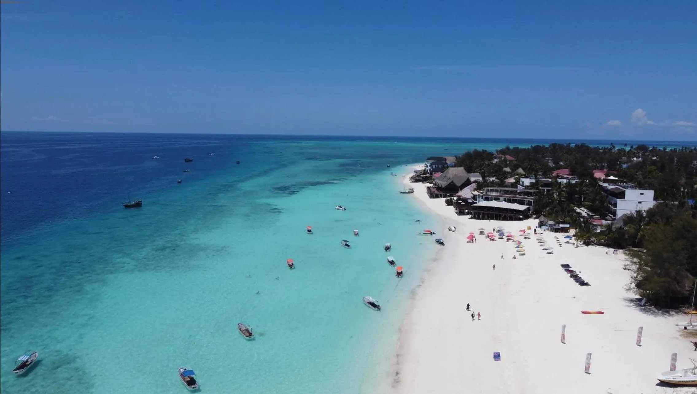 Sea view in Max Hotel Nungwi