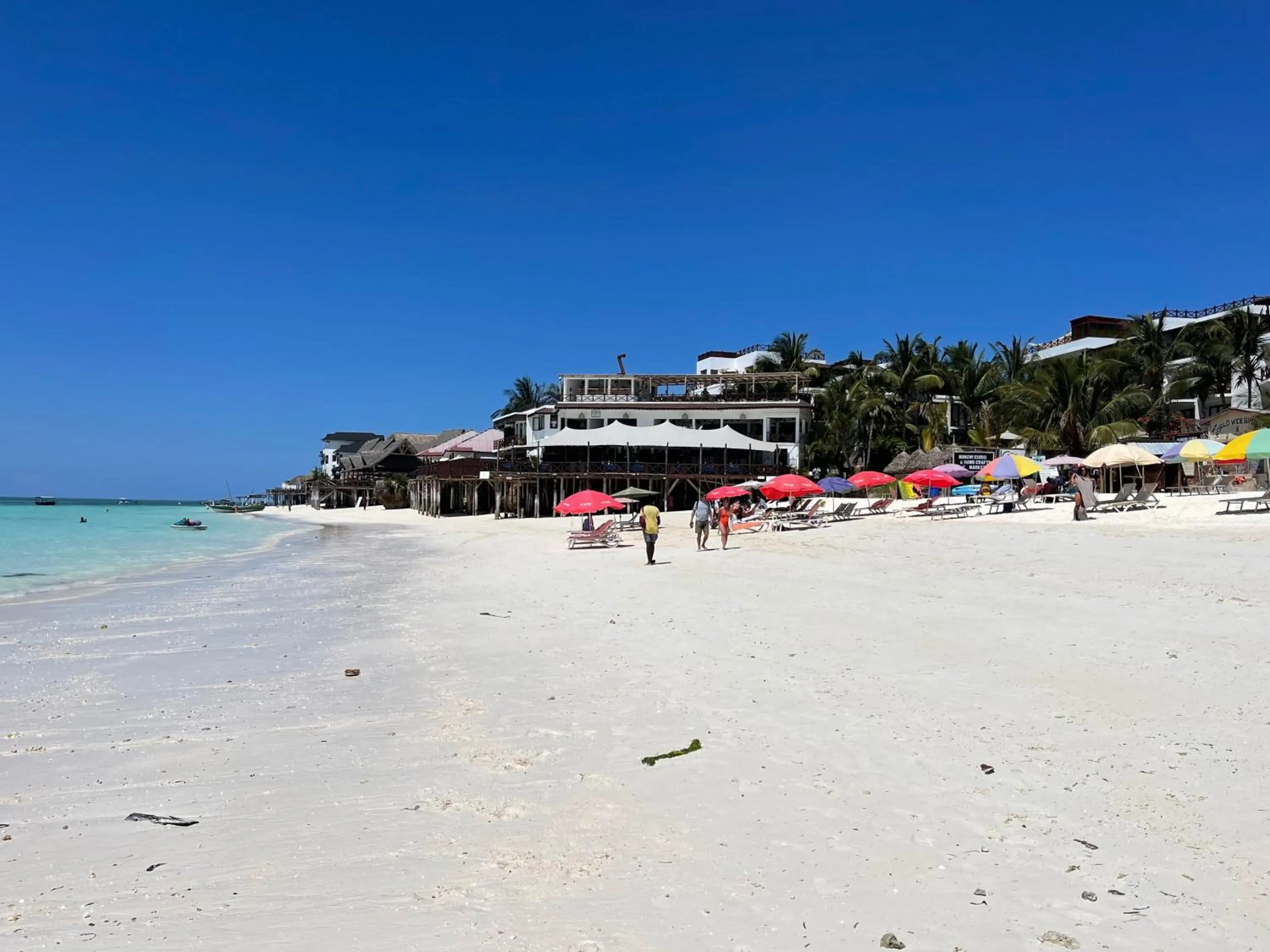 Sea view in Max Hotel Nungwi