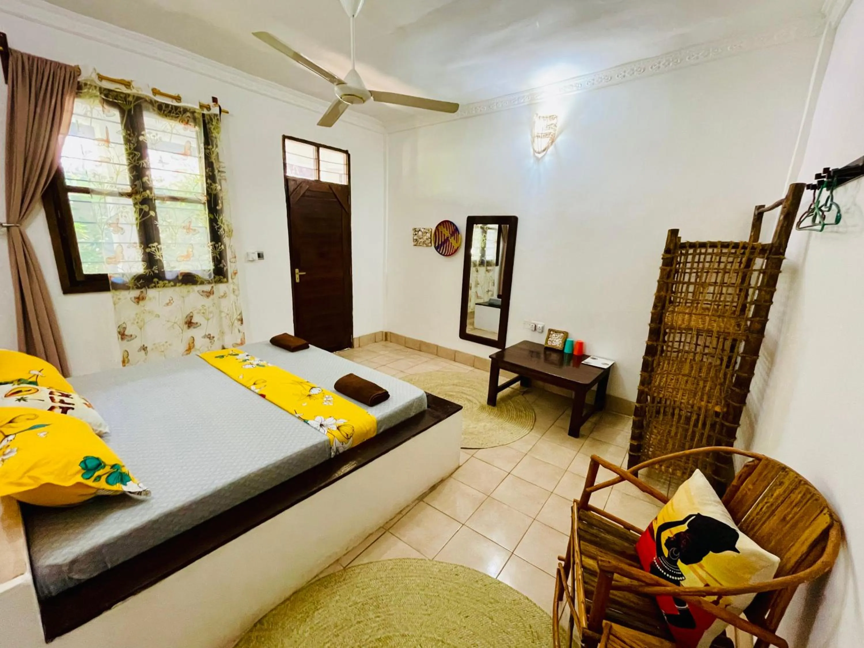 Bed in Max Hotel Nungwi