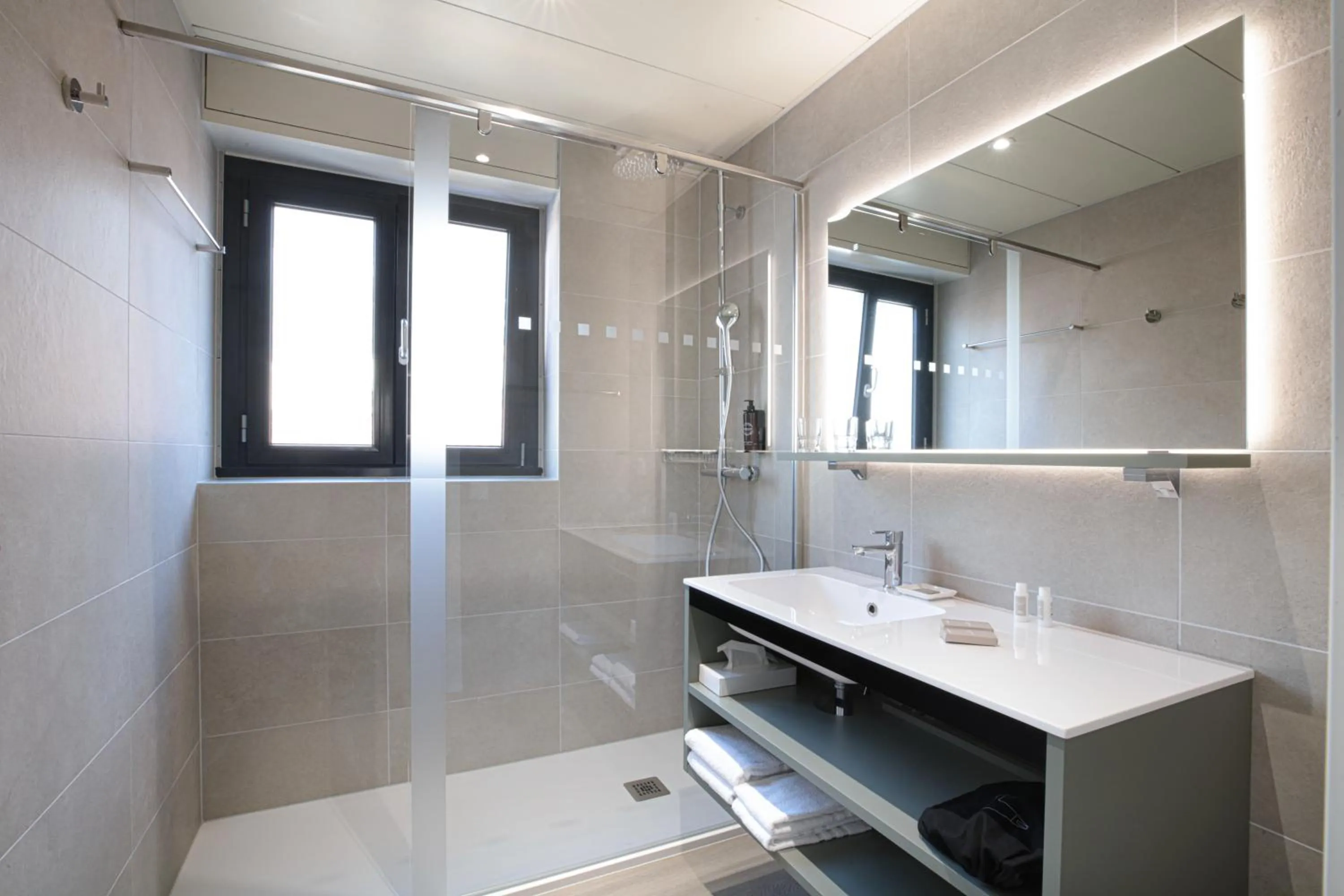 Shower in Hotel Geranio Au Lac