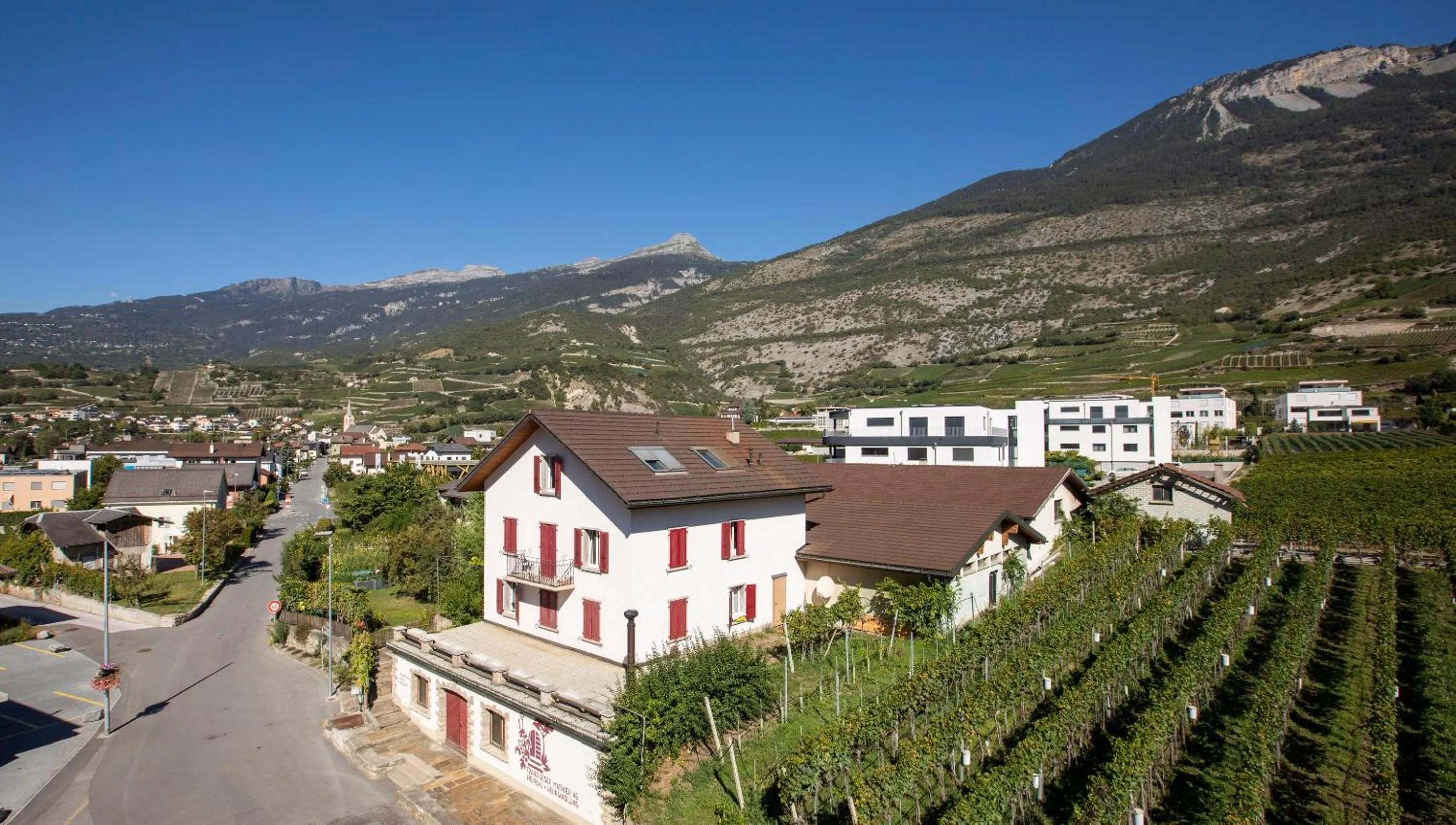 Mountain view in Agence ALV - Art Le Vin