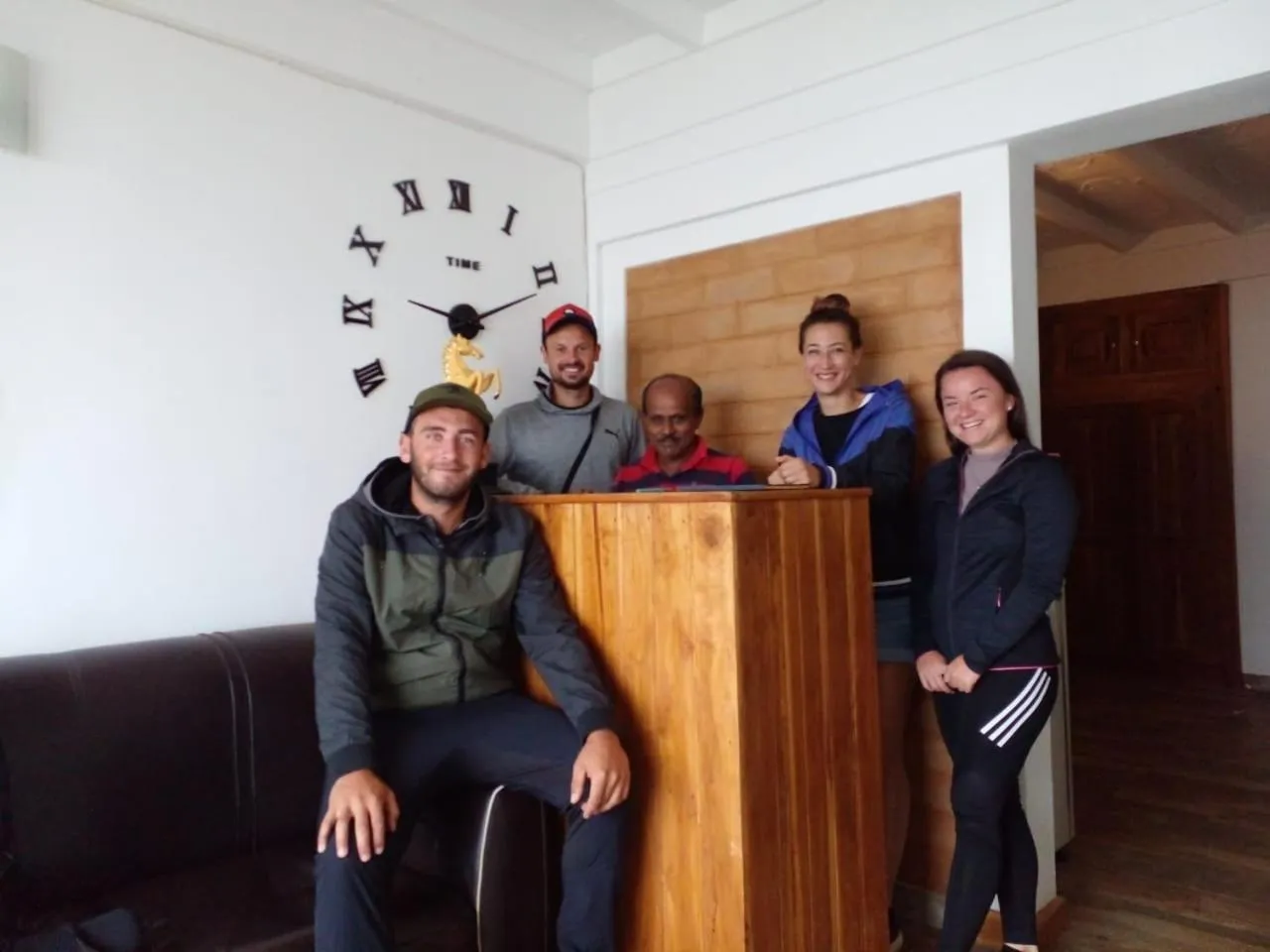 group of guests in Hotel ColdWorld