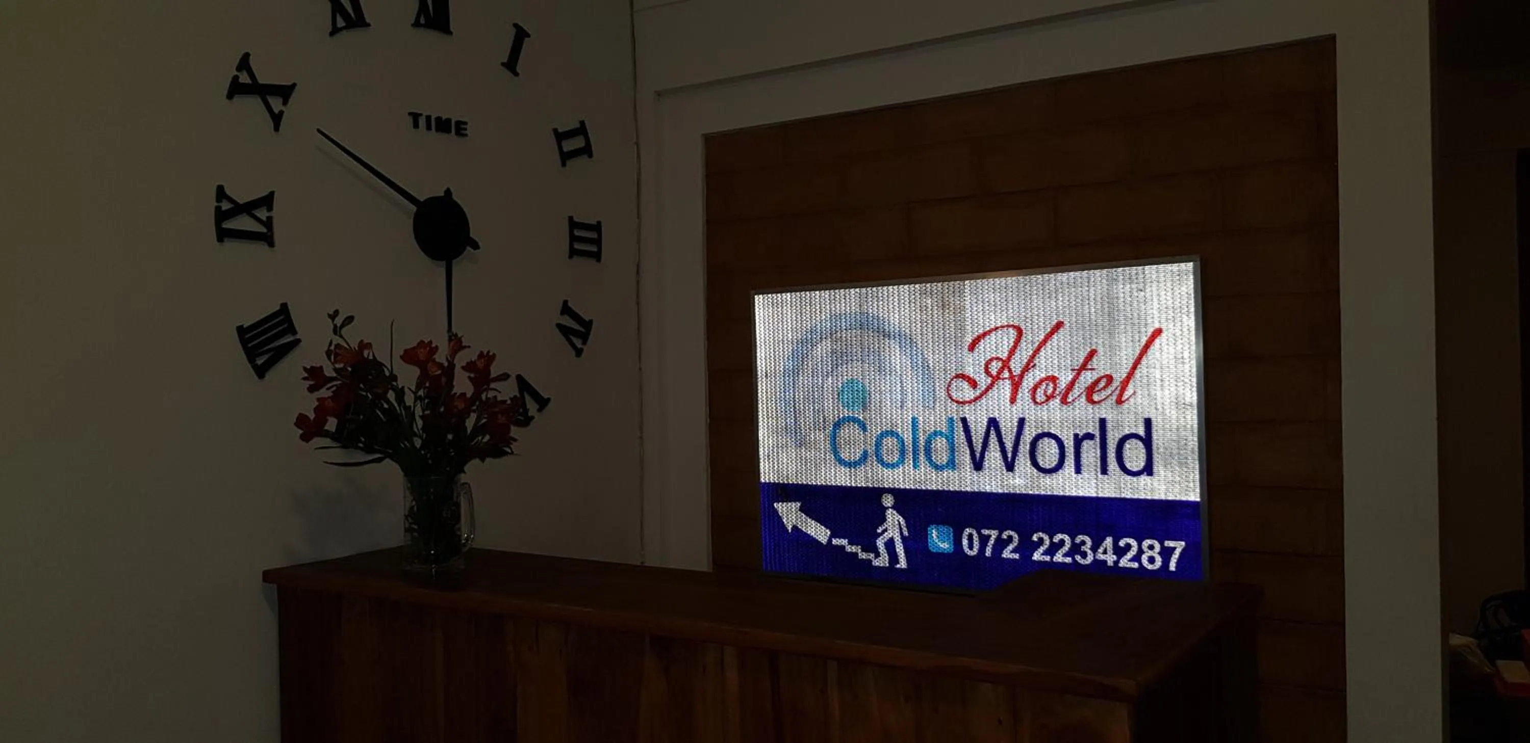 Lobby or reception in Hotel ColdWorld