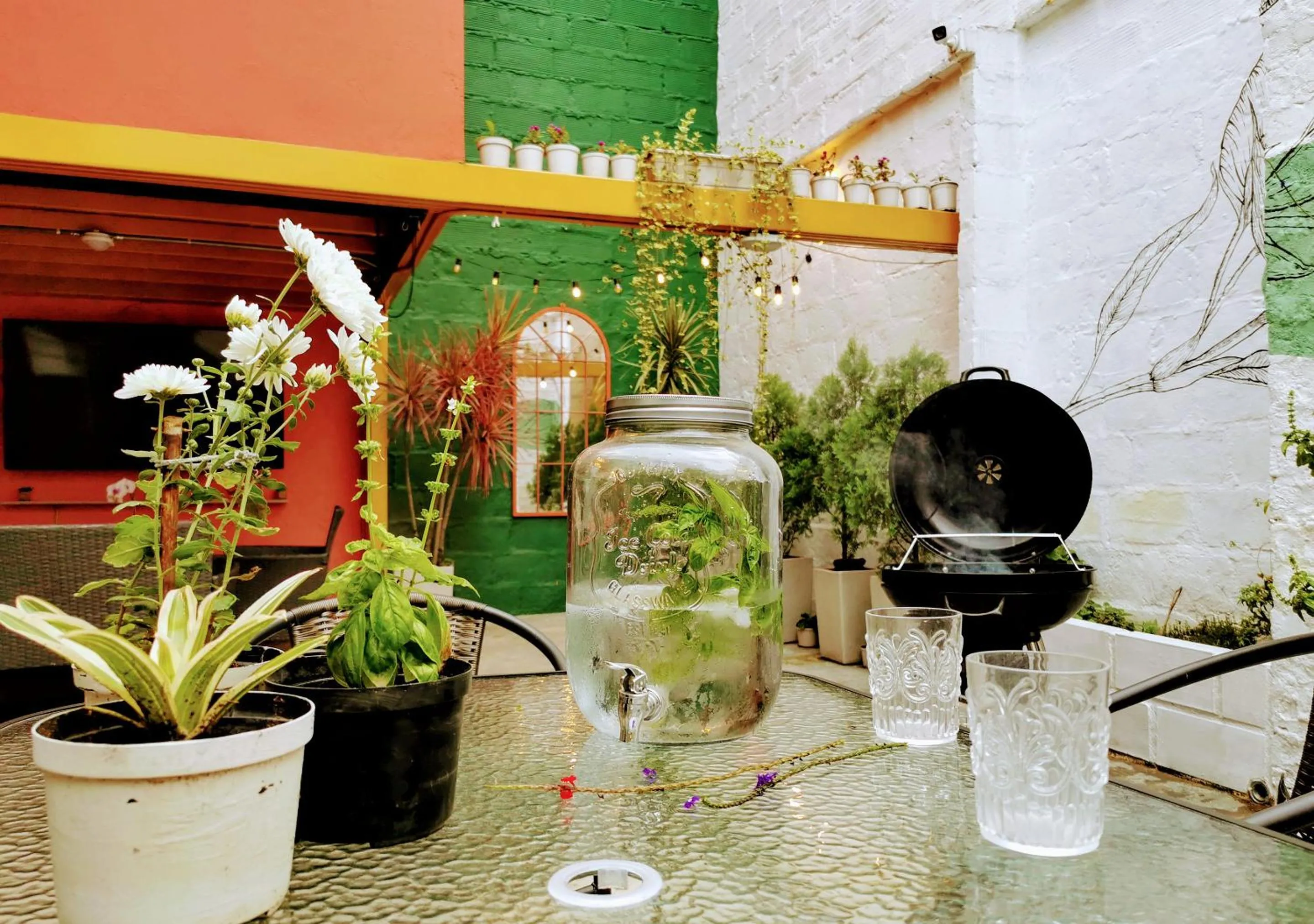 Balcony/Terrace in Botánica Casa Hotel