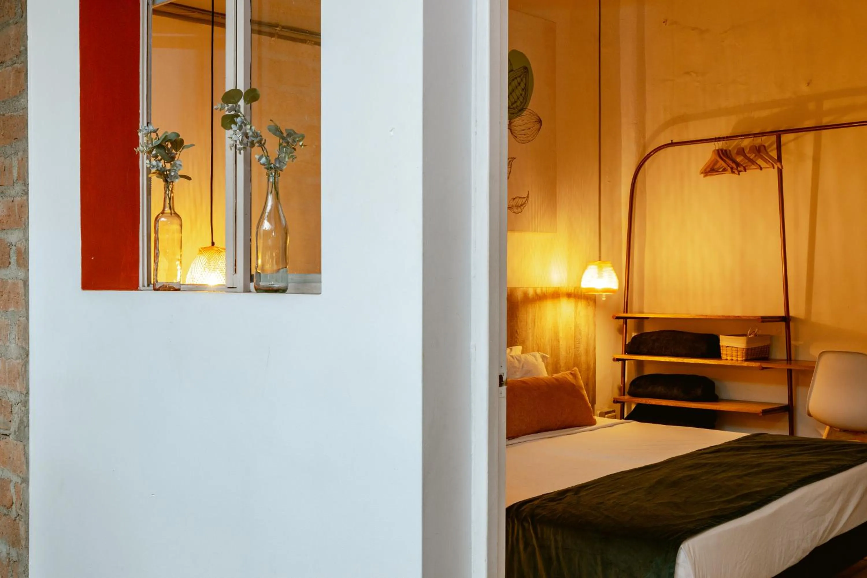 Bed in Botánica Casa Hotel