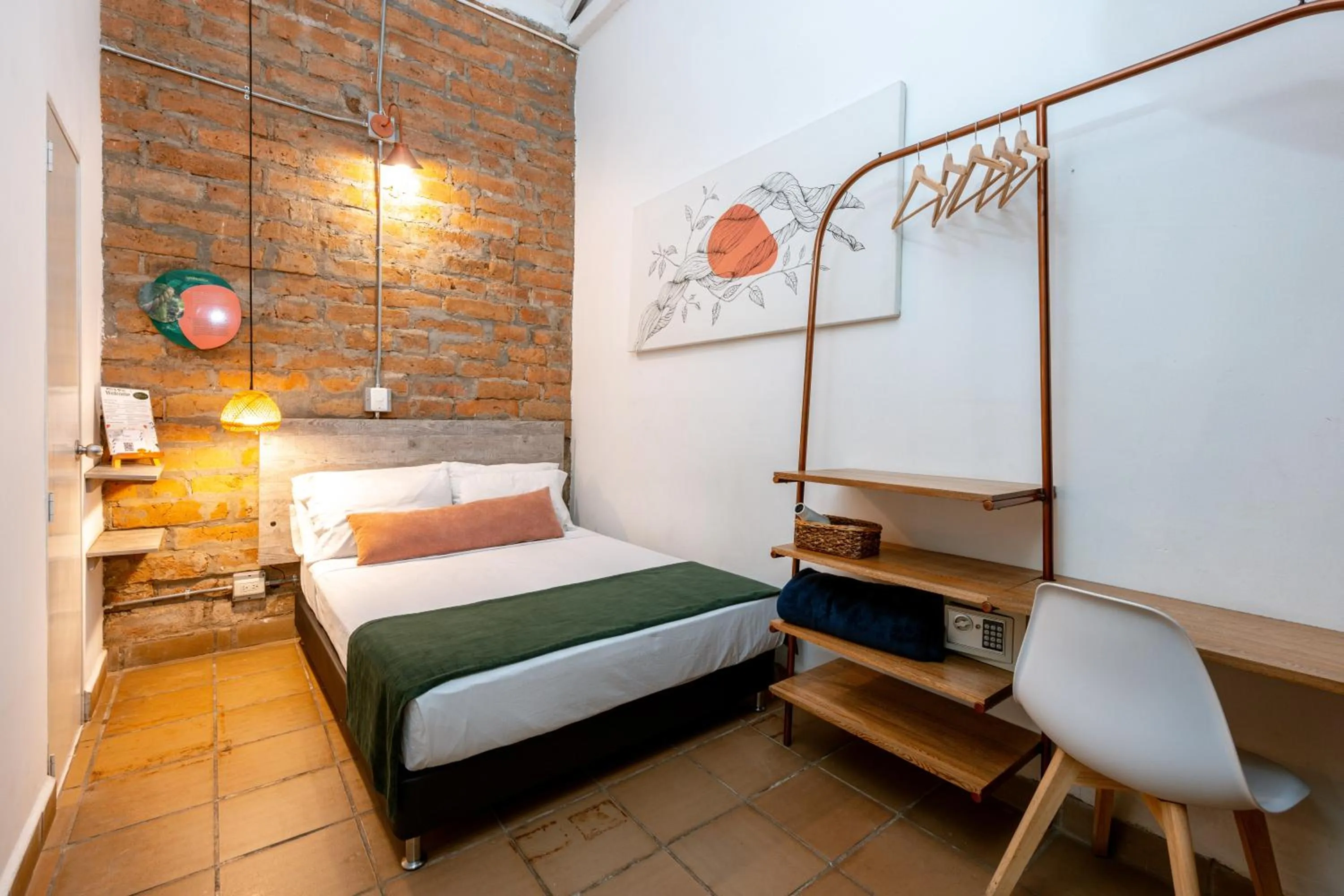 Bed in Botánica Casa Hotel