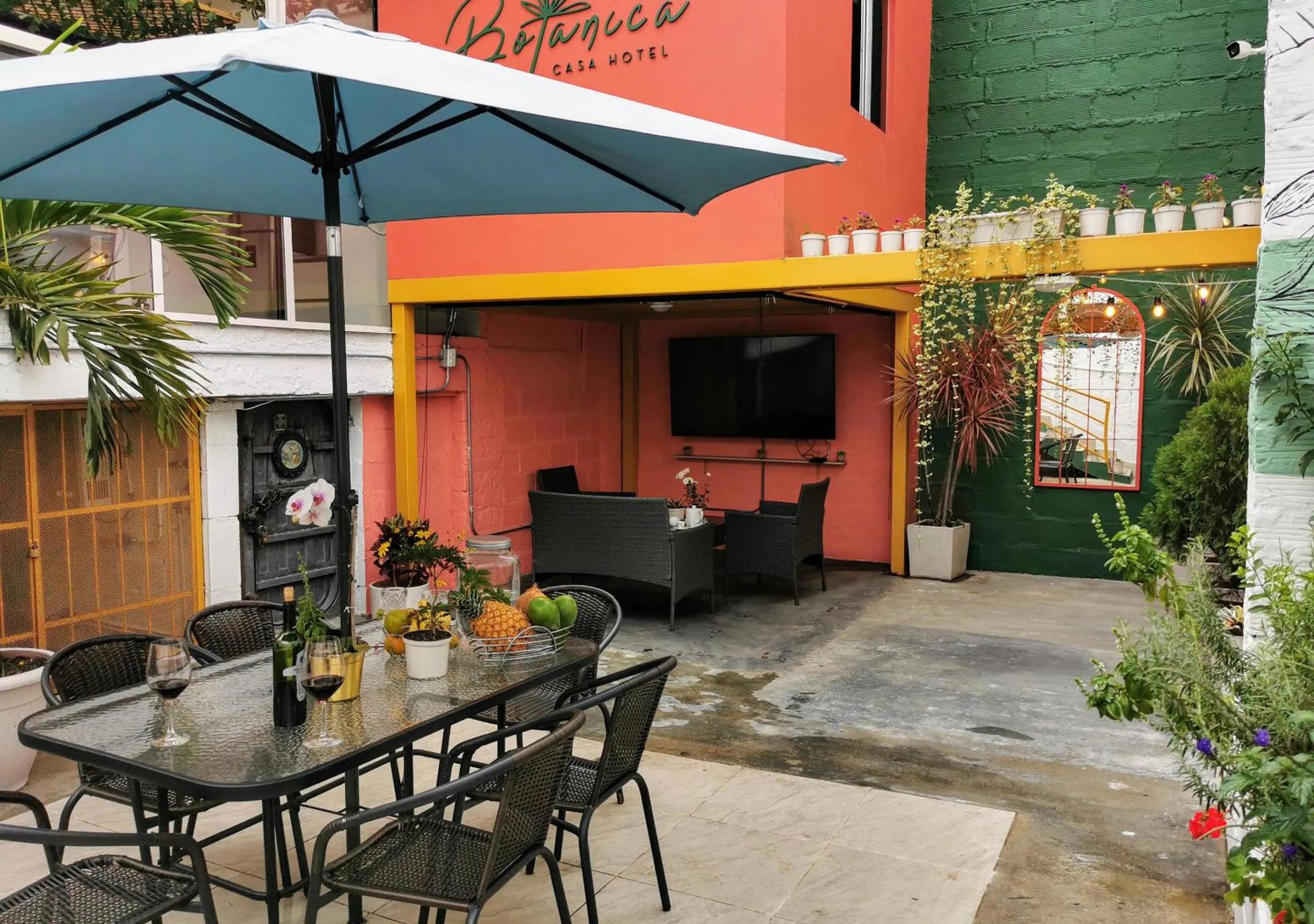 Balcony/Terrace in Botánica Casa Hotel