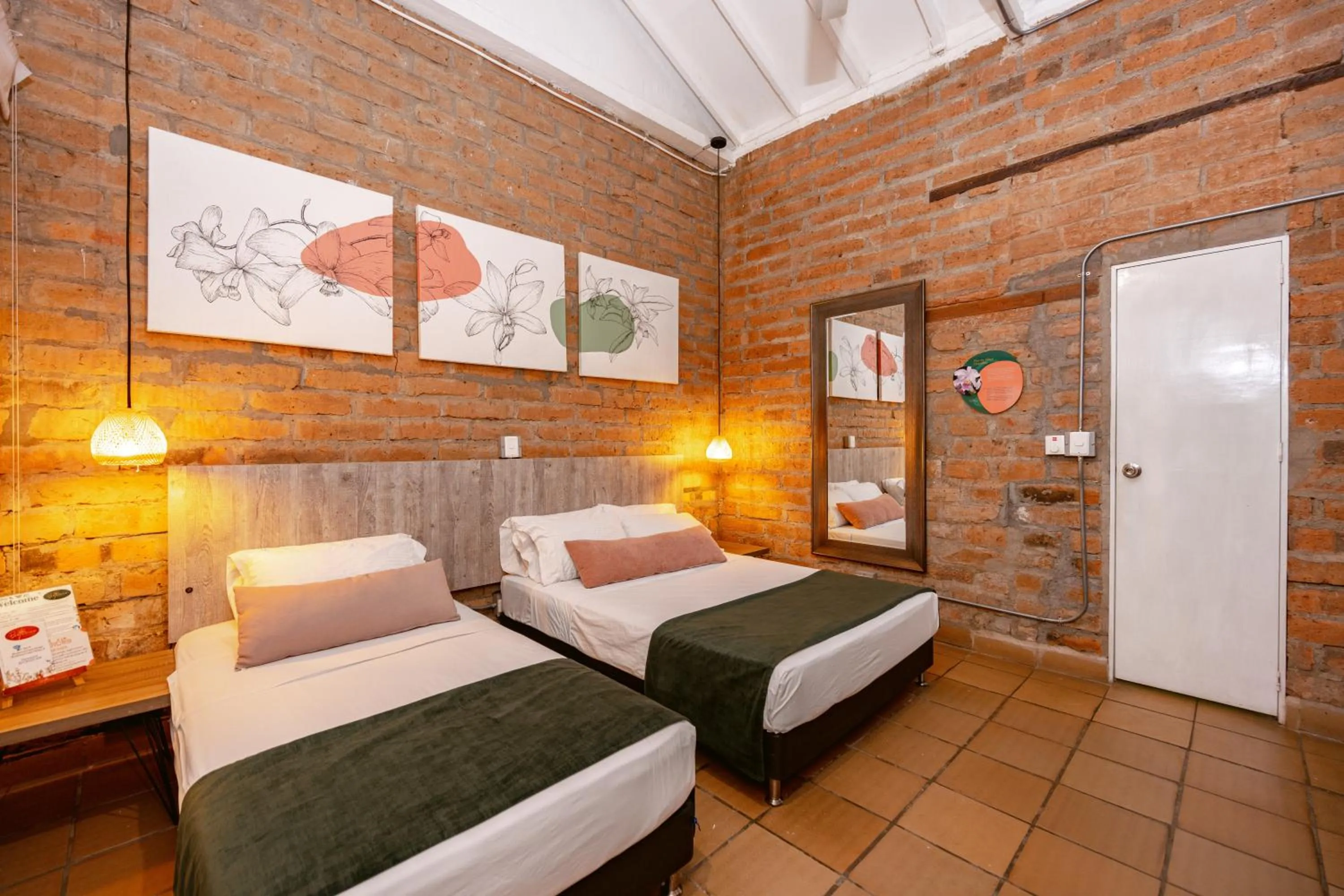 Bed in Botánica Casa Hotel