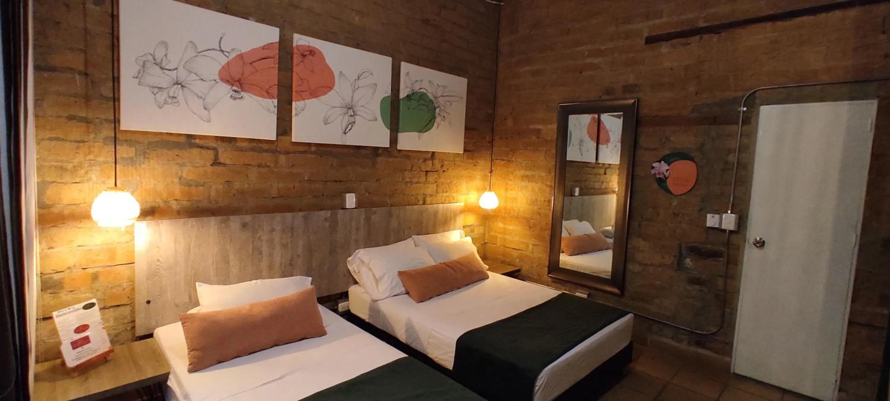 Bed in Botánica Casa Hotel