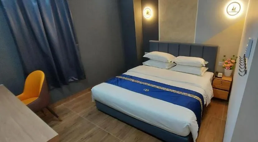 Bed in GOOD 9 HOTEL - Cahaya Kota Puteri