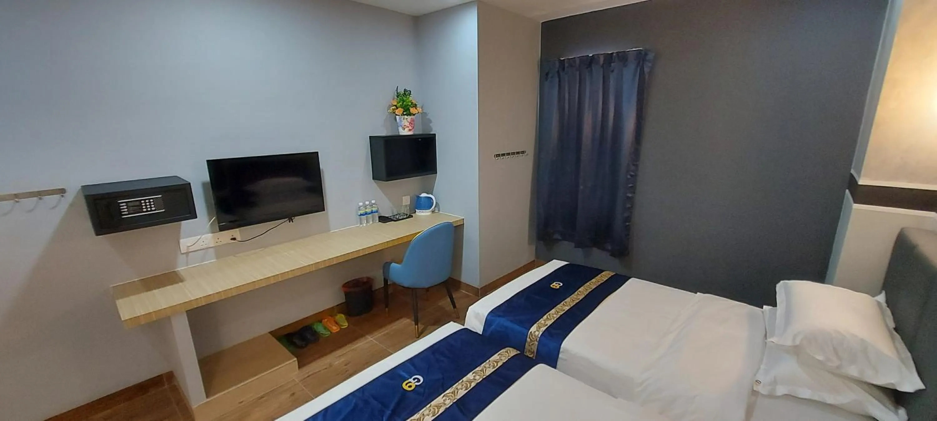 TV and multimedia, Bed in GOOD 9 HOTEL - Cahaya Kota Puteri