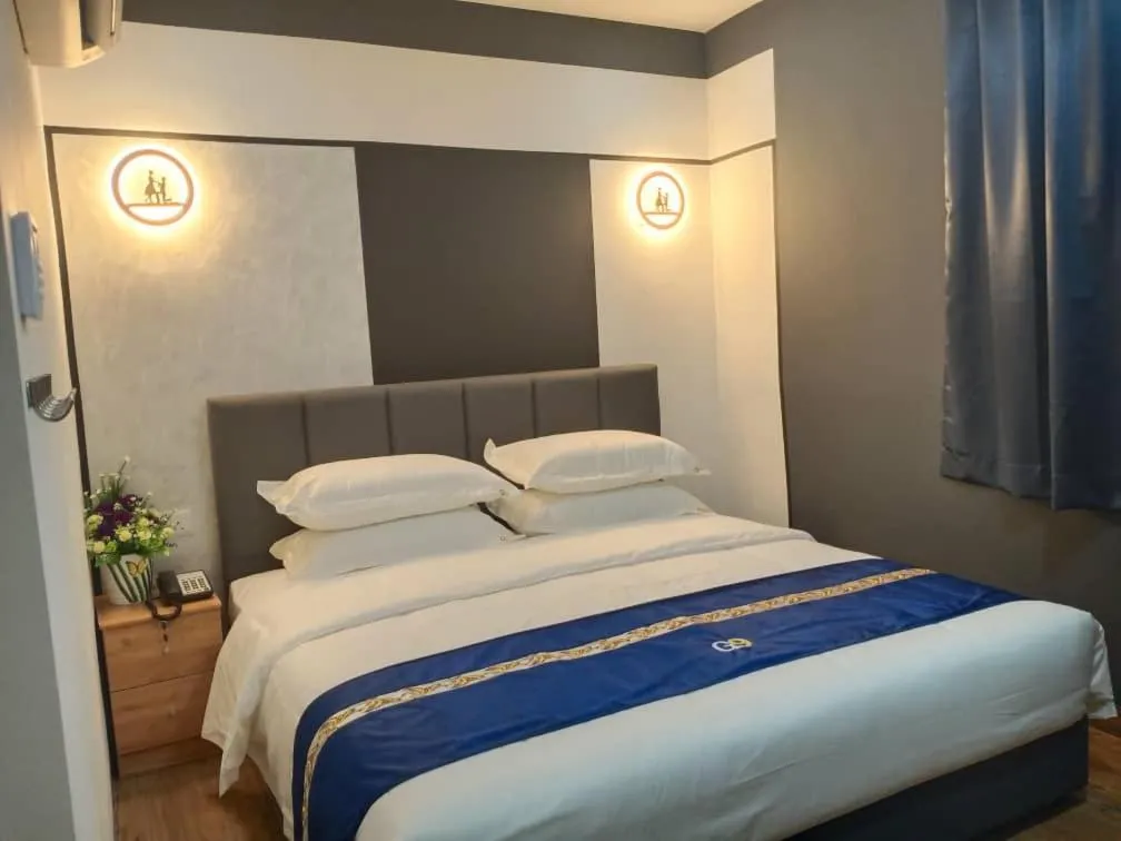 Bed in GOOD 9 HOTEL - Cahaya Kota Puteri