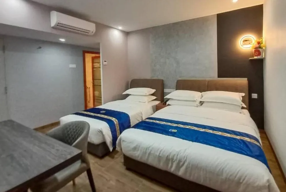 Bed in GOOD 9 HOTEL - Cahaya Kota Puteri