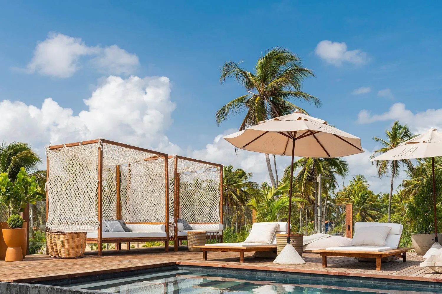 Swimming pool in Makena Hotel