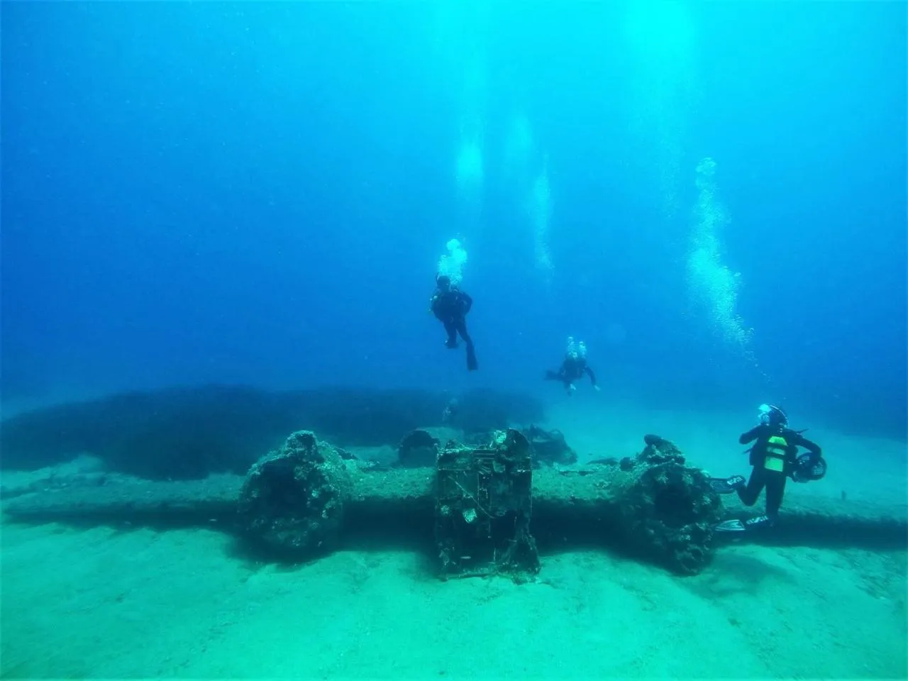 Diving in Nefeli Hotel