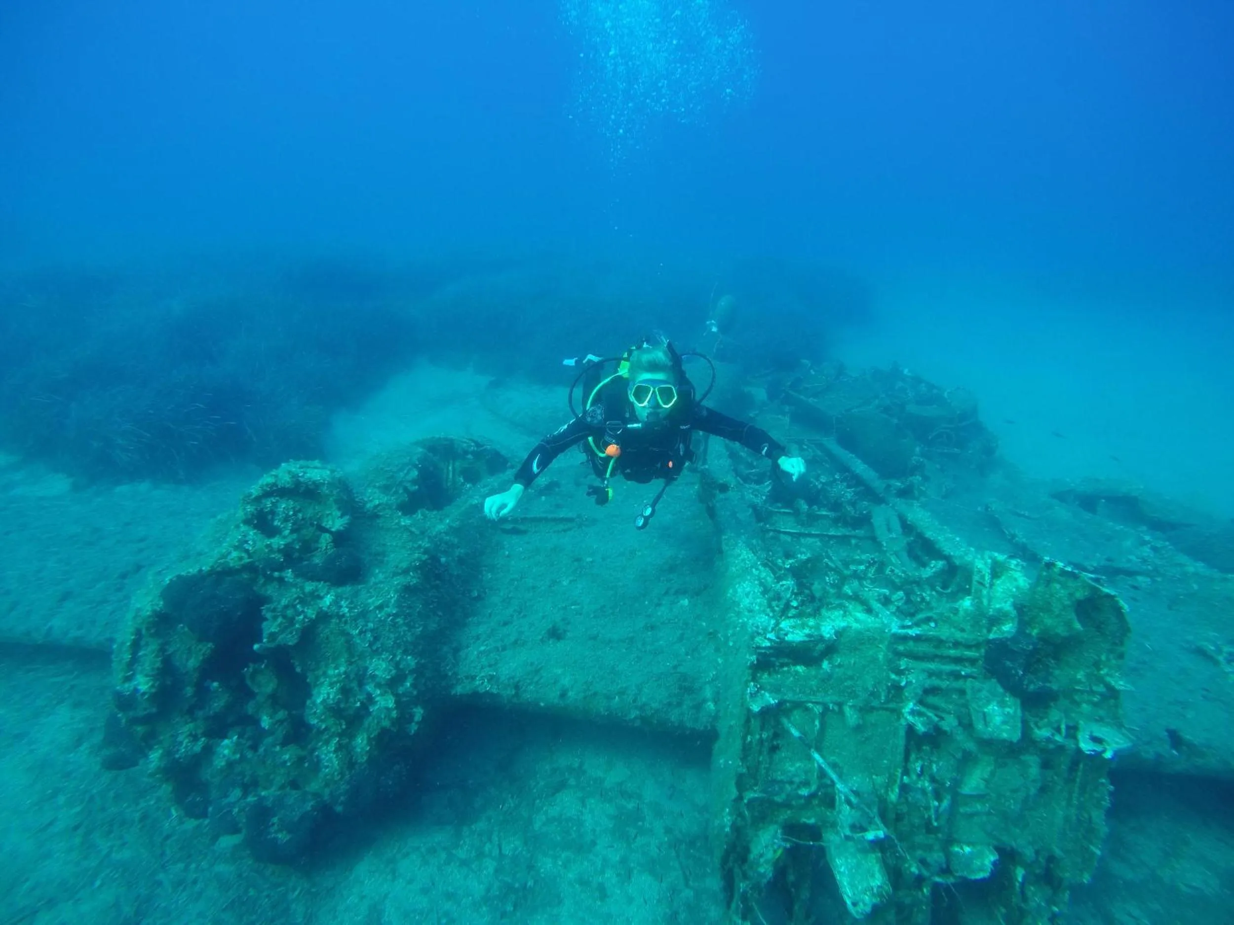 Diving in Nefeli Hotel