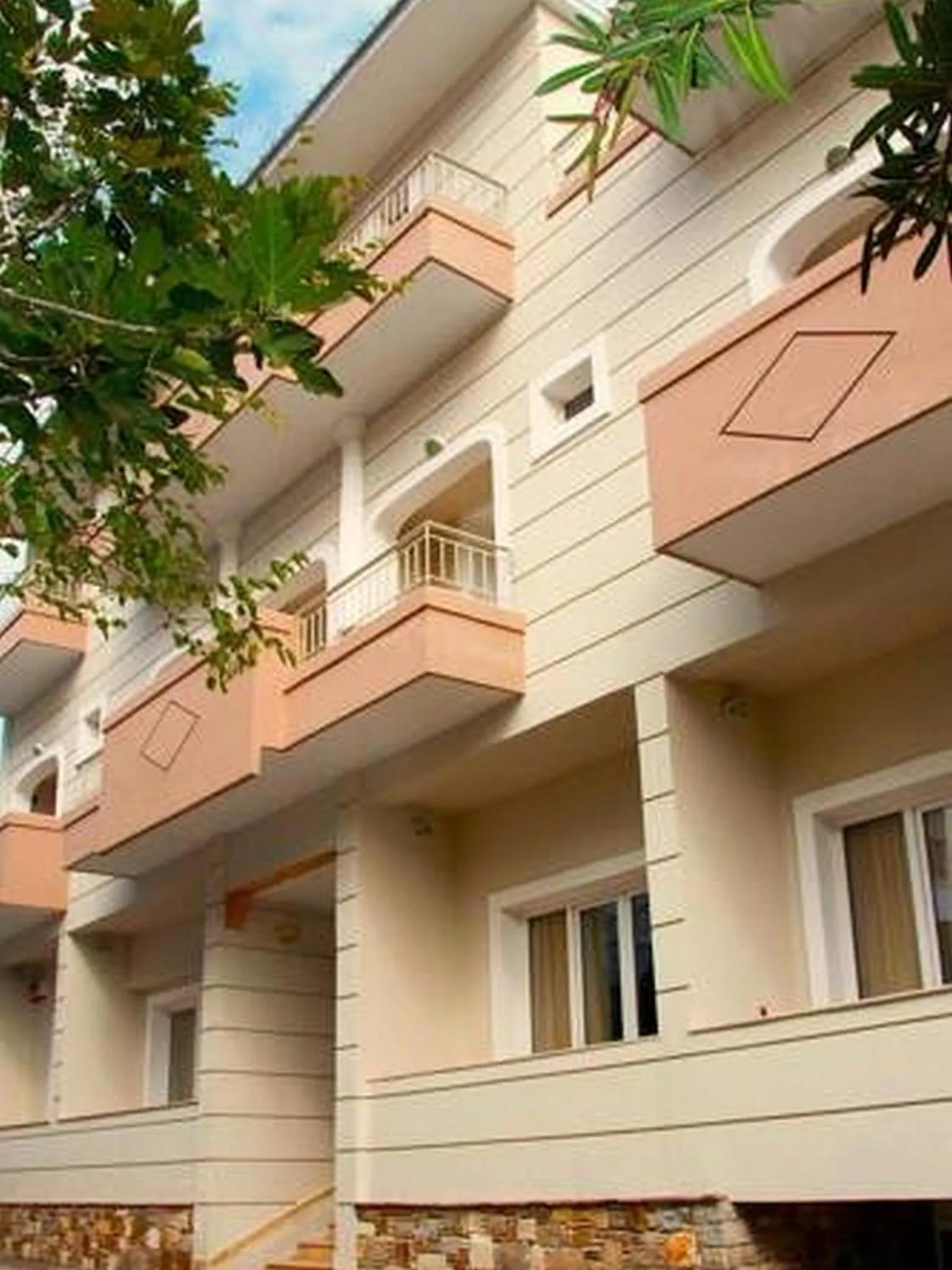 Facade/entrance in Nefeli Hotel