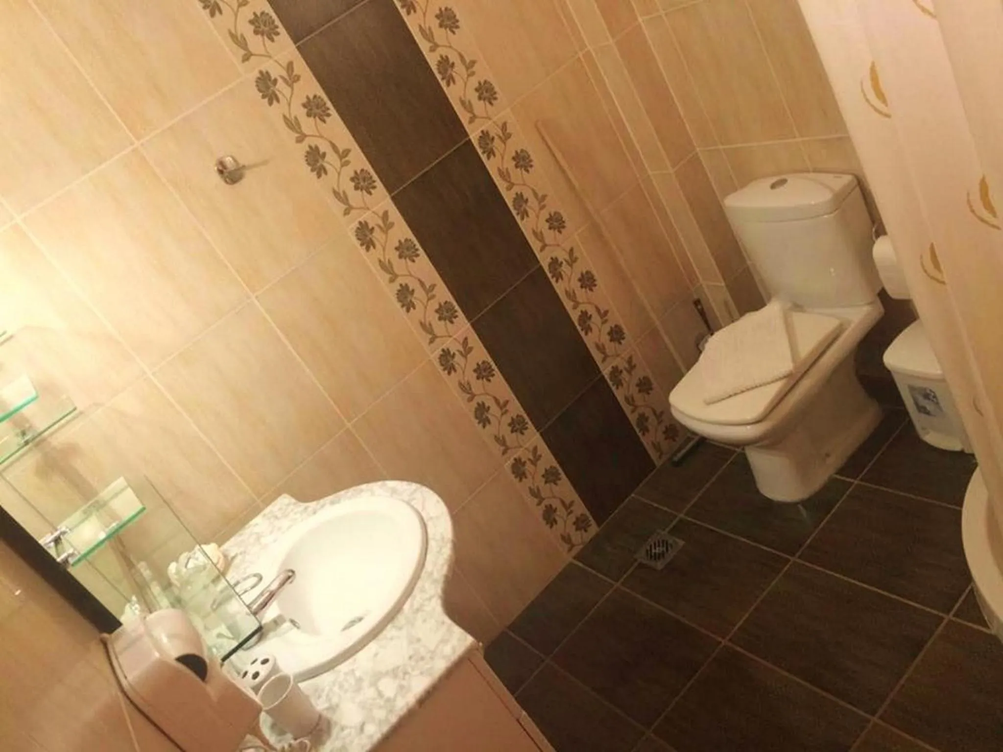 Bathroom in Nefeli Hotel