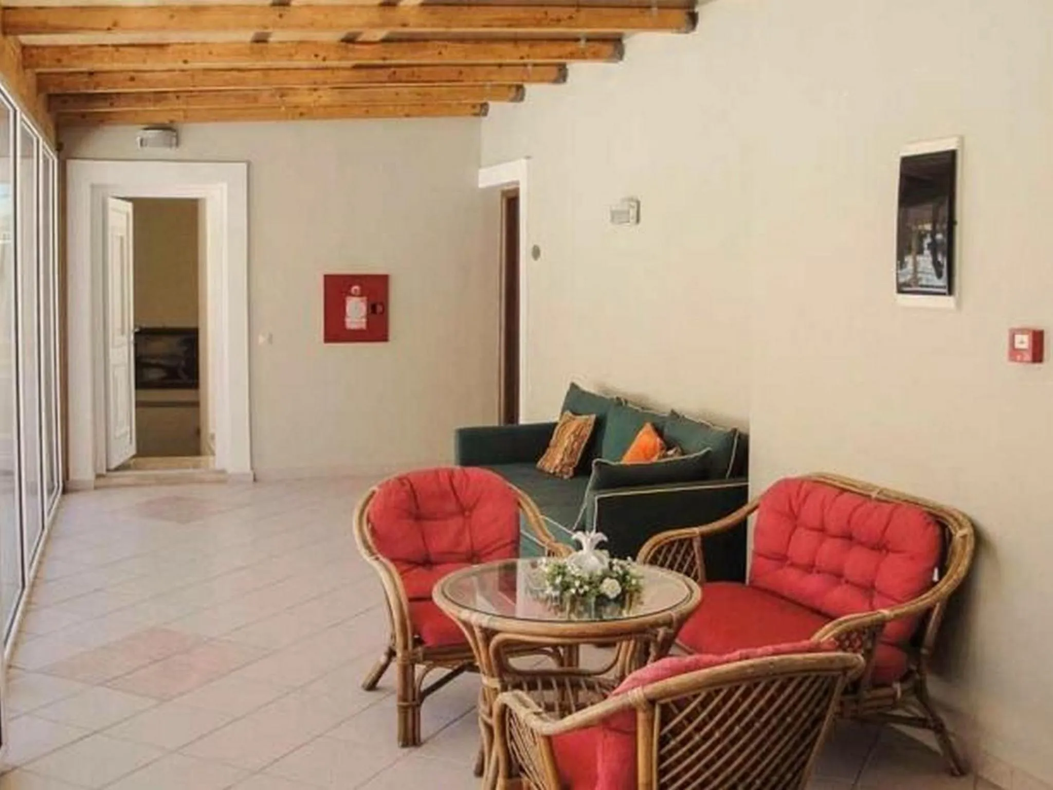 Patio in Nefeli Hotel