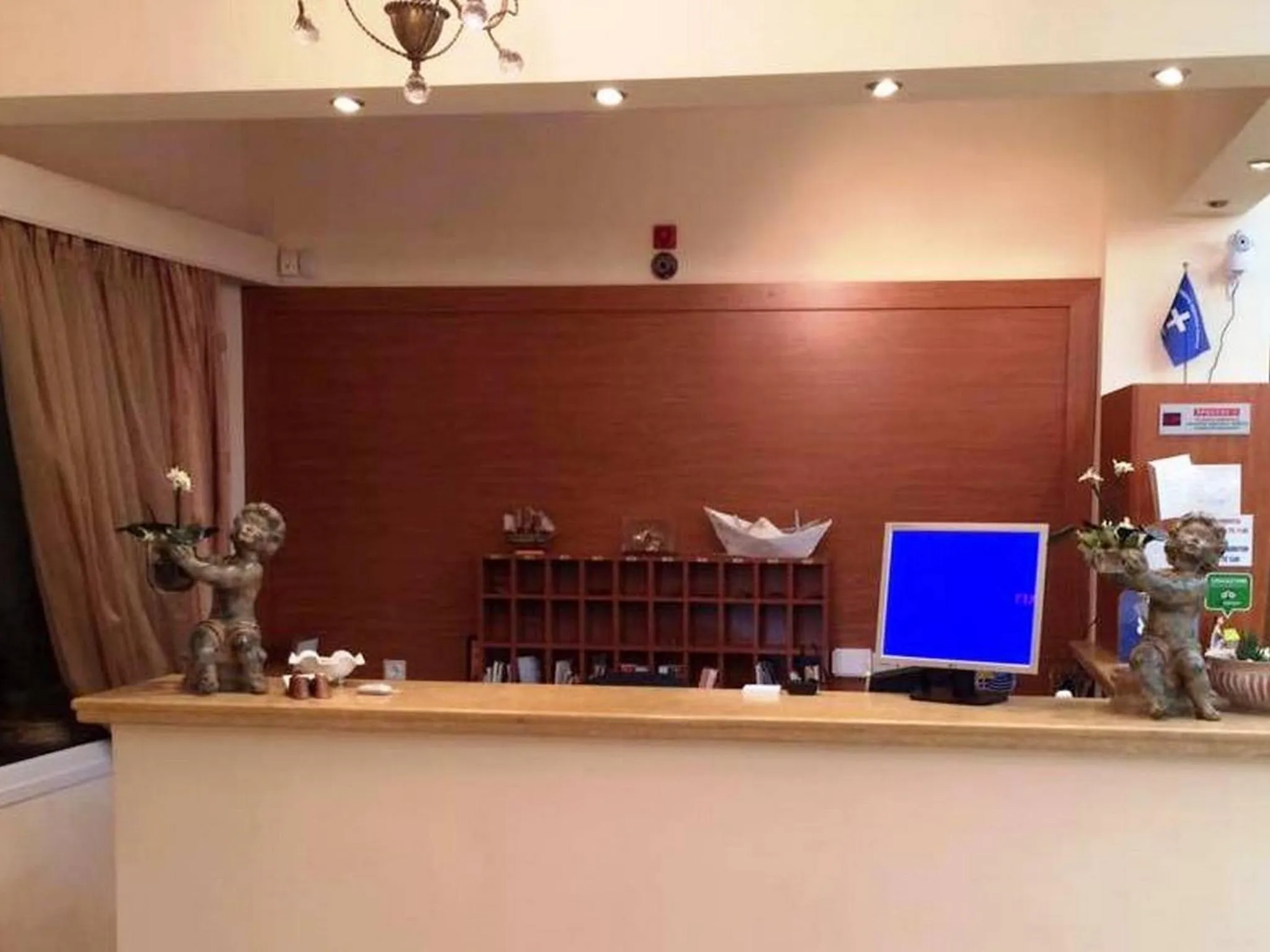 Lobby or reception in Nefeli Hotel