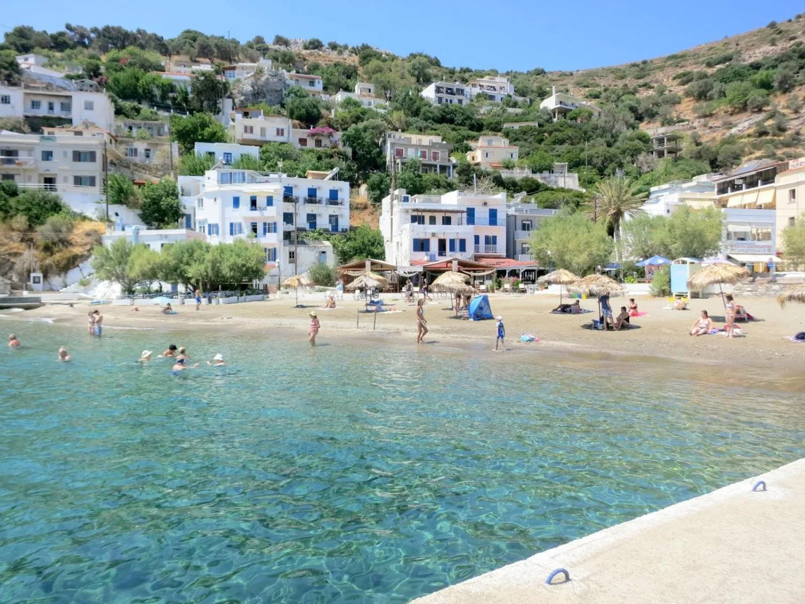 Beach in Nefeli Hotel