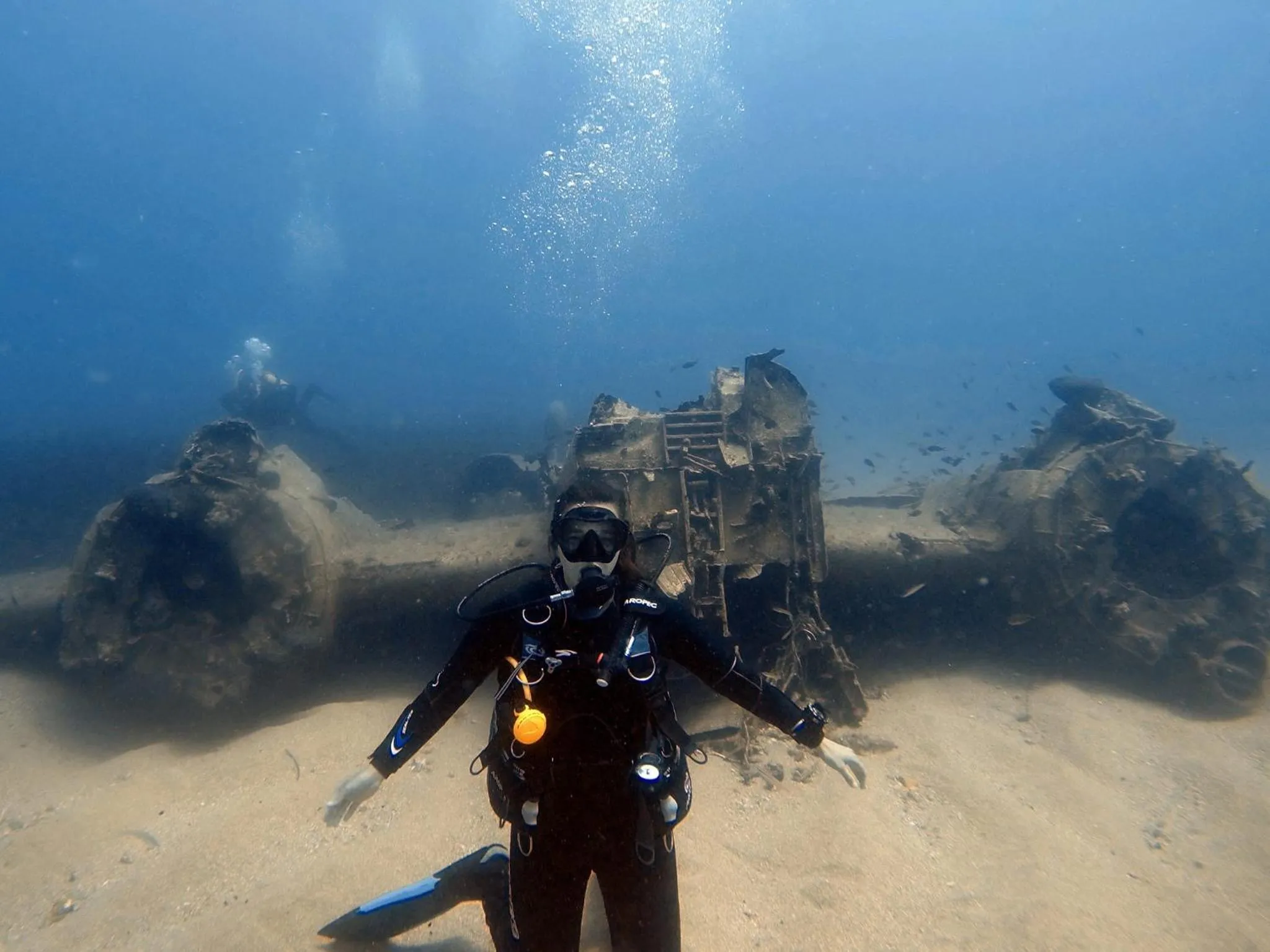 Diving in Nefeli Hotel