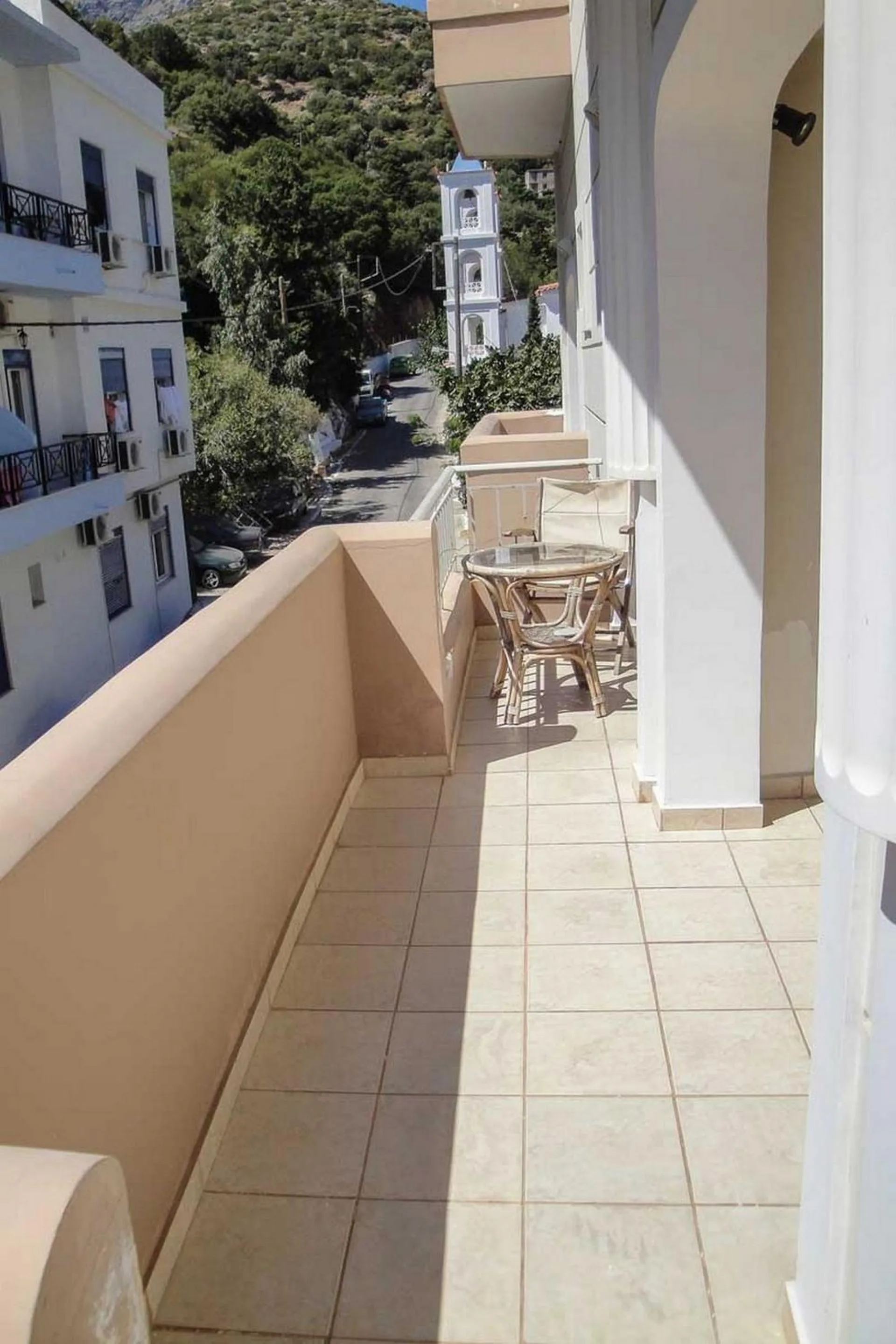 Balcony/Terrace in Nefeli Hotel