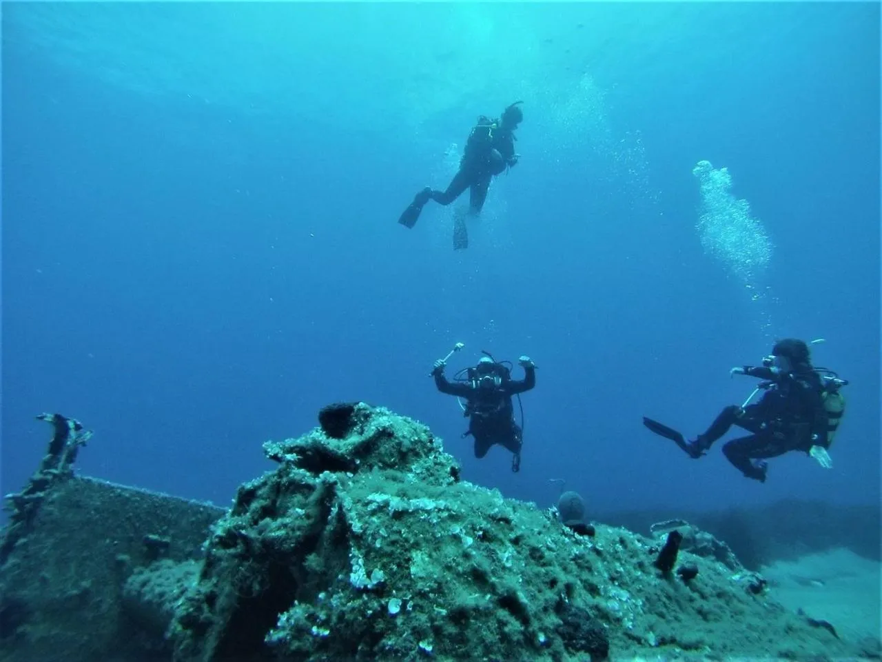 Diving in Nefeli Hotel