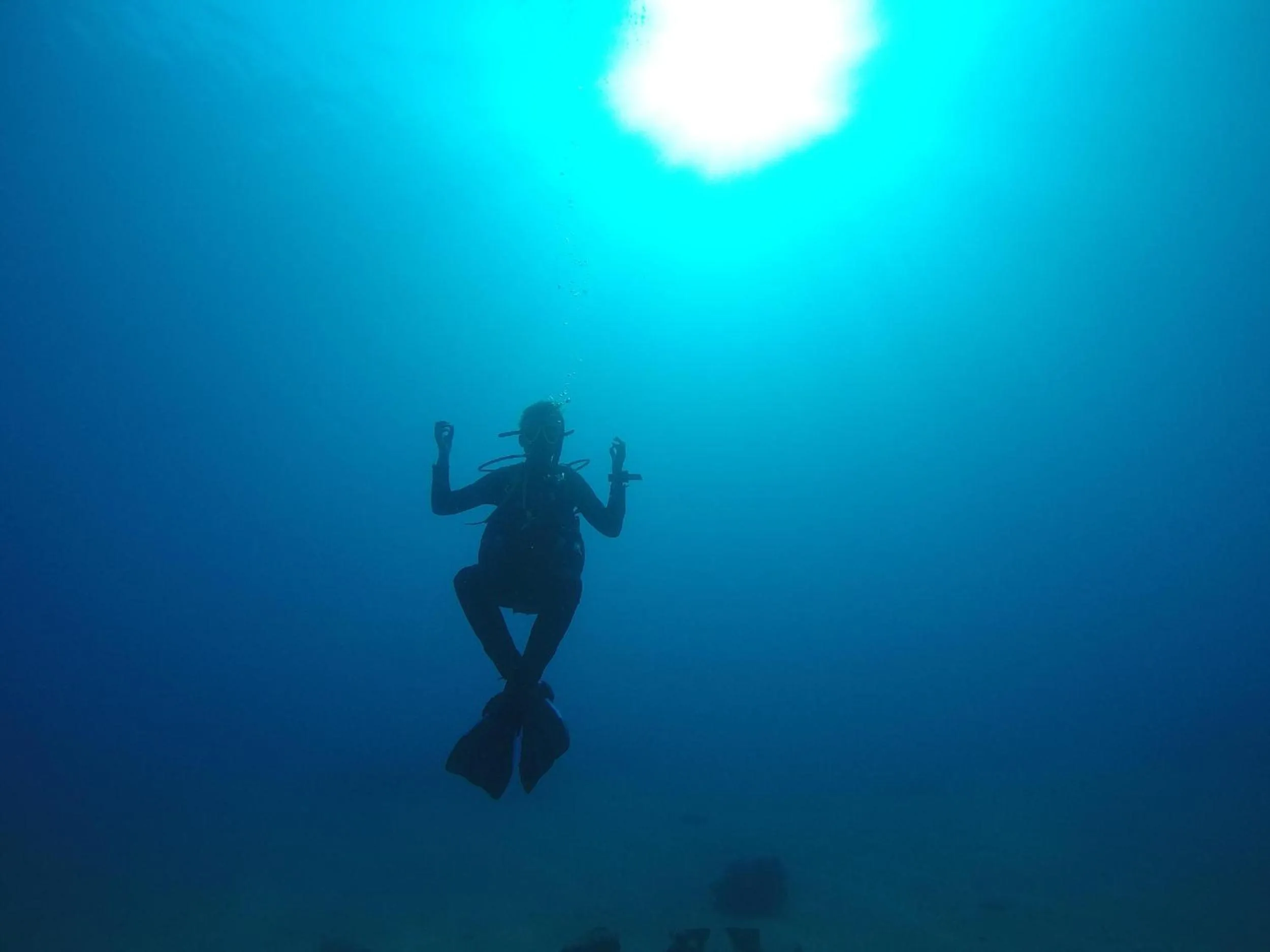 Diving in Nefeli Hotel