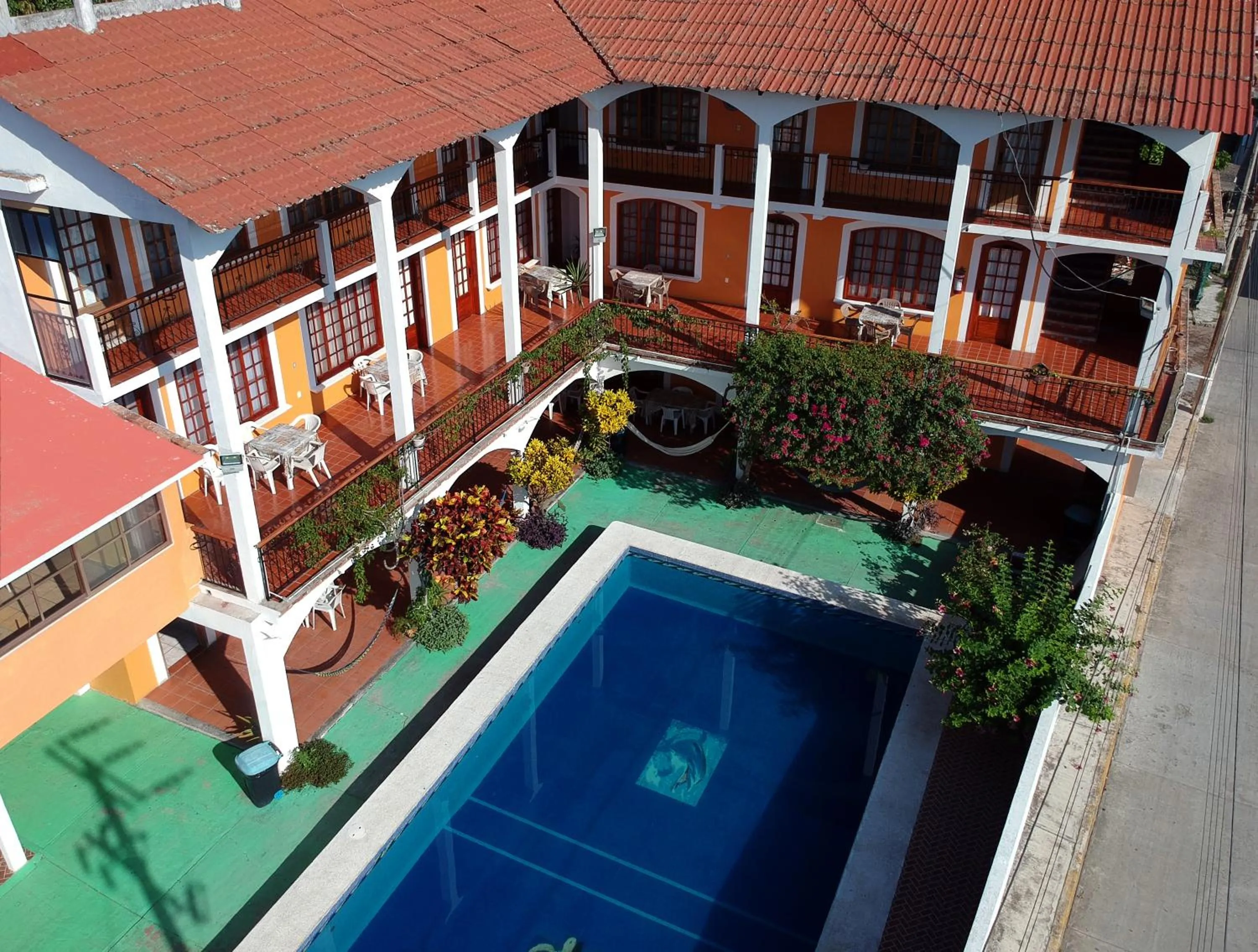 Bird's eye view in Don Luis Hostal - Sucursal Galeana - Tecolutla