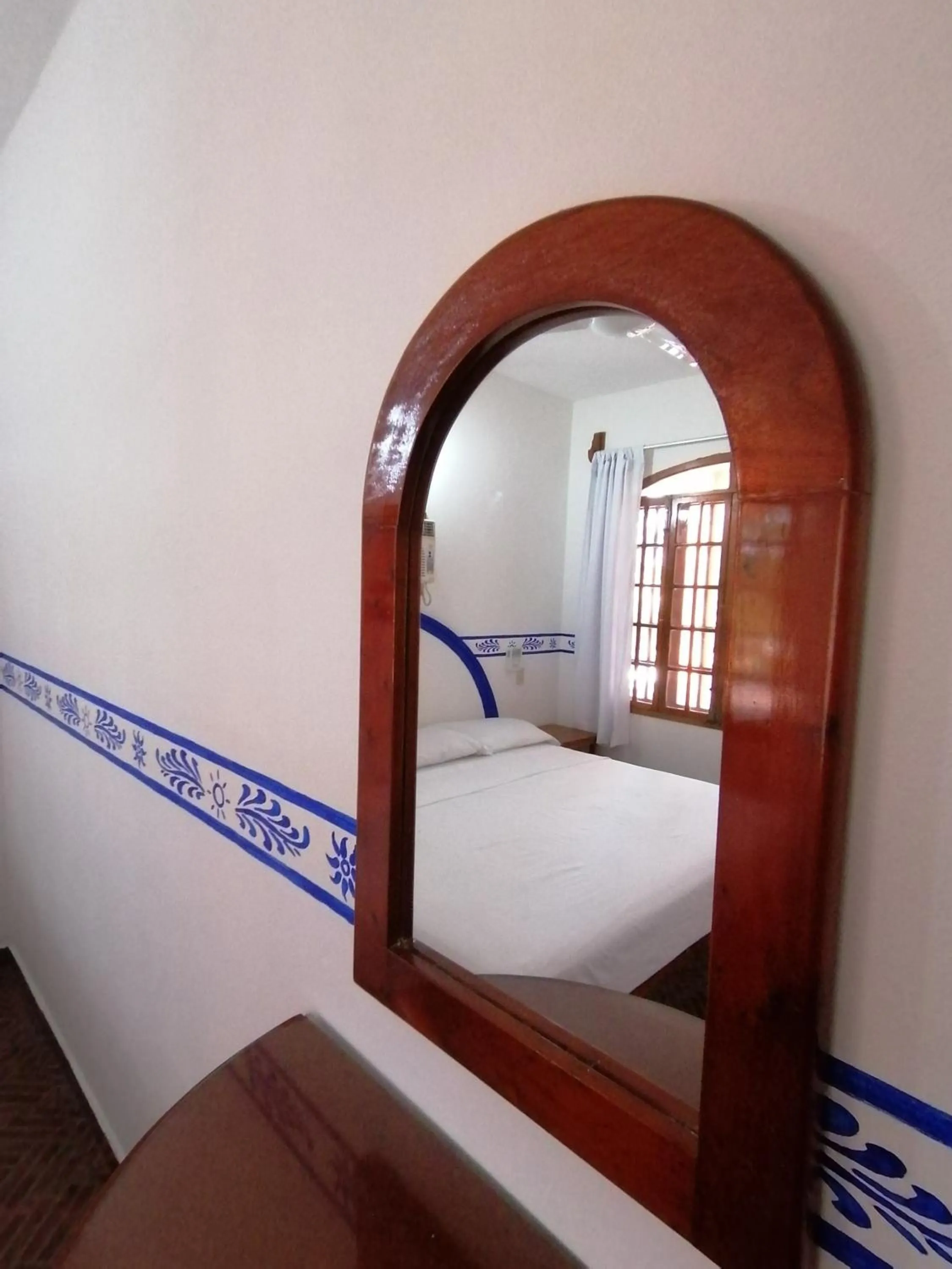 Decorative detail, Bed in Don Luis Hostal - Sucursal Galeana - Tecolutla