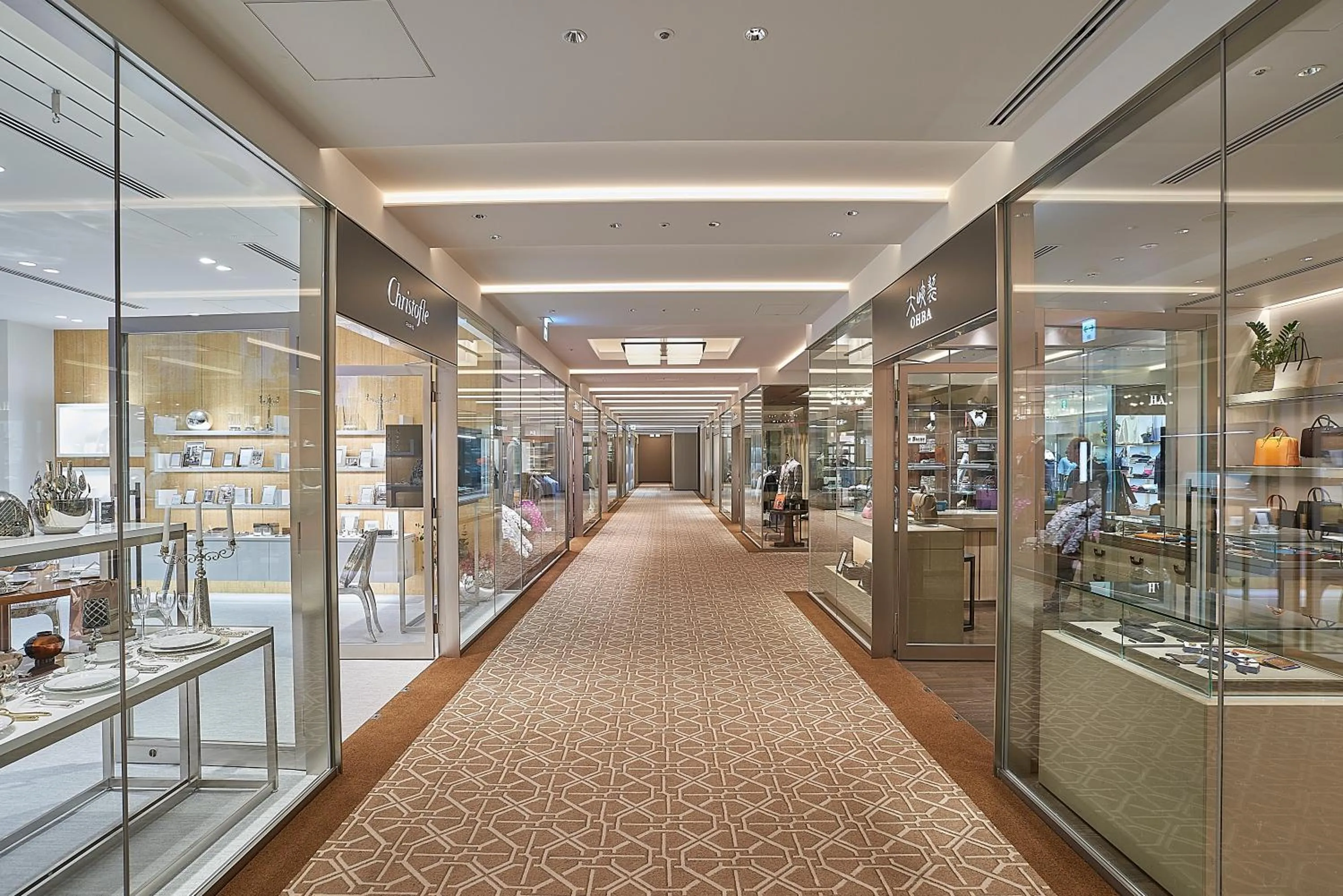 On-site shops in The Okura Heritage Tokyo