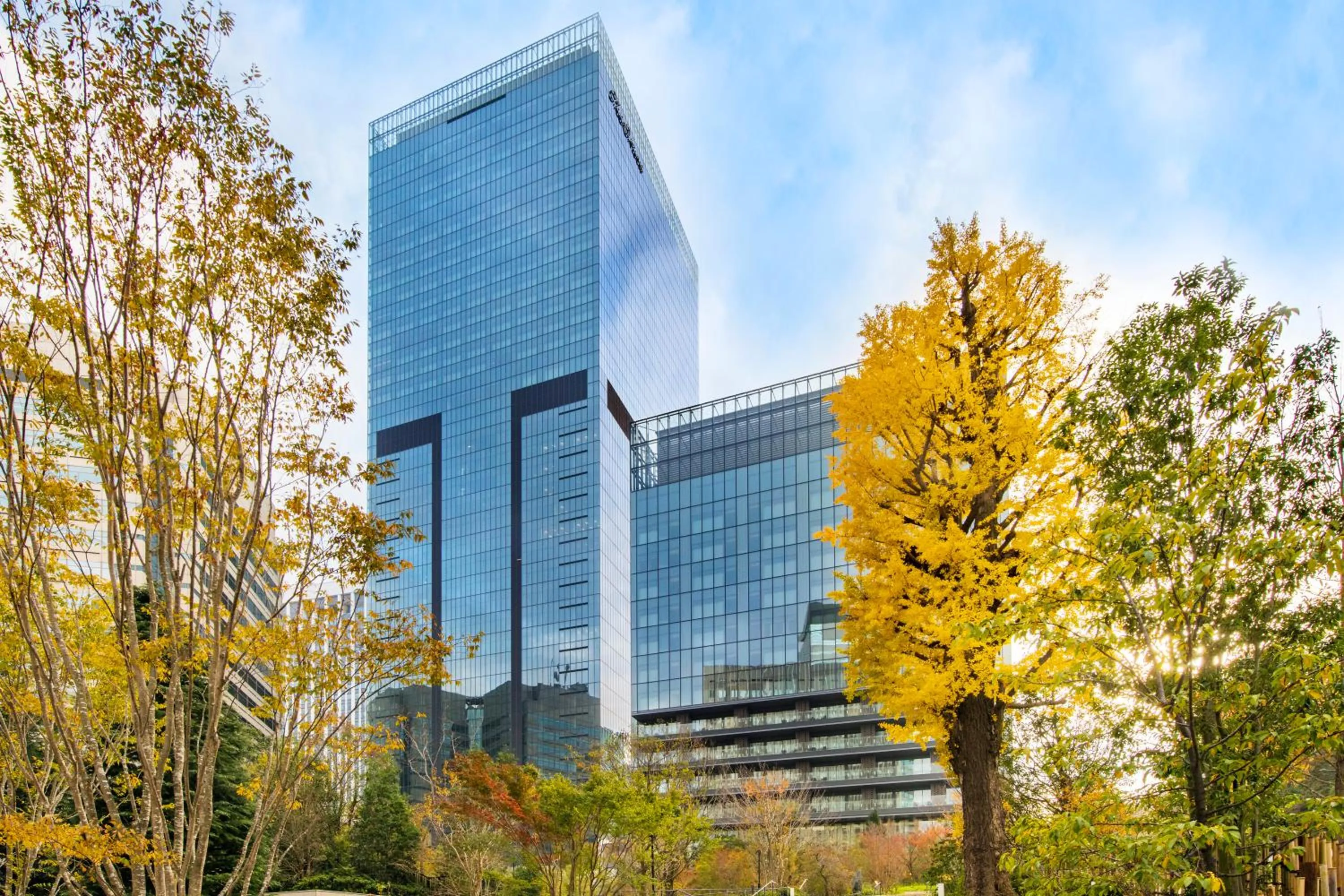 Bird's eye view in The Okura Heritage Tokyo