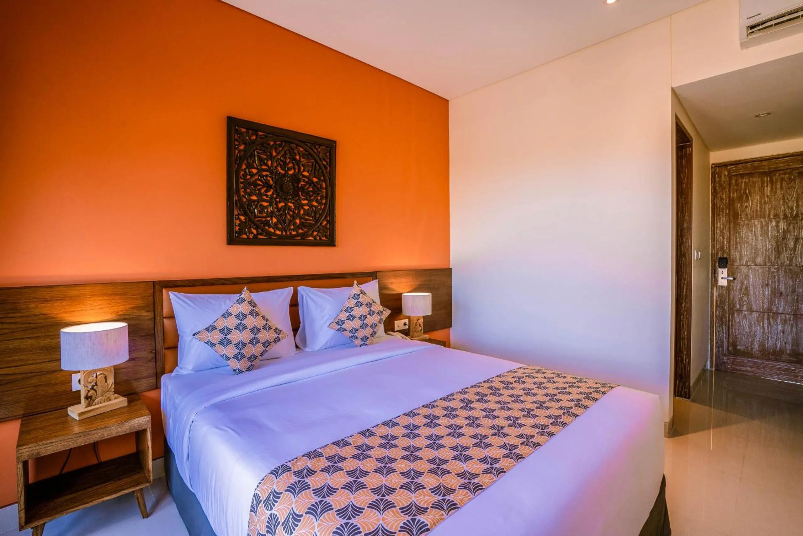 Bed in Kahayana Suites Ubud