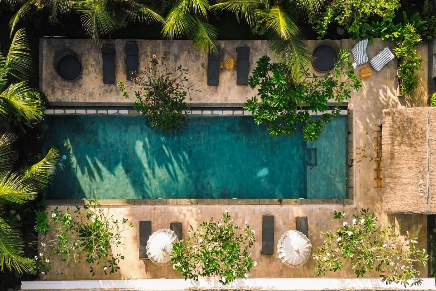 Pool view in Kahayana Suites Ubud