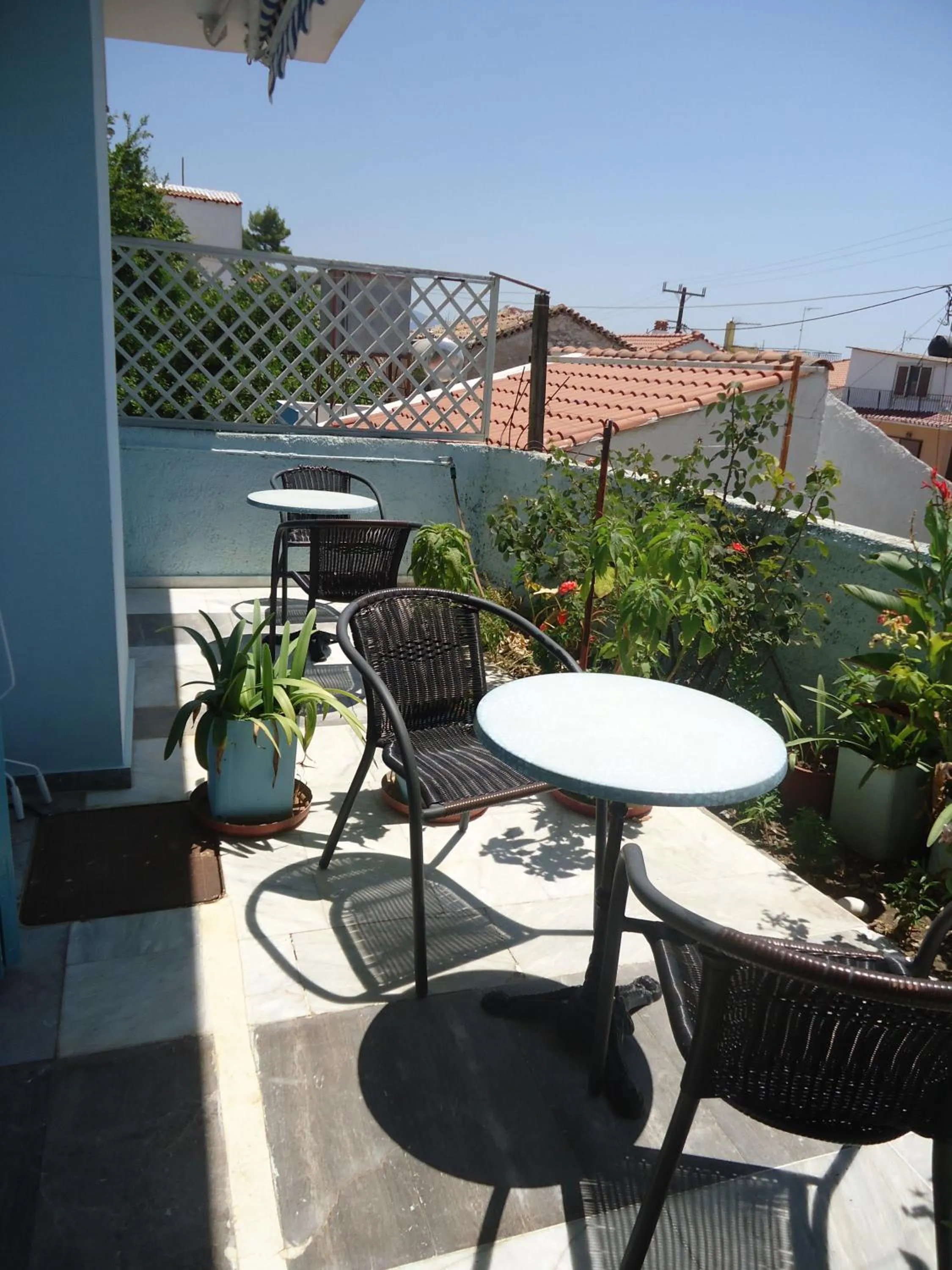 Balcony/Terrace in Zorbas Hotel
