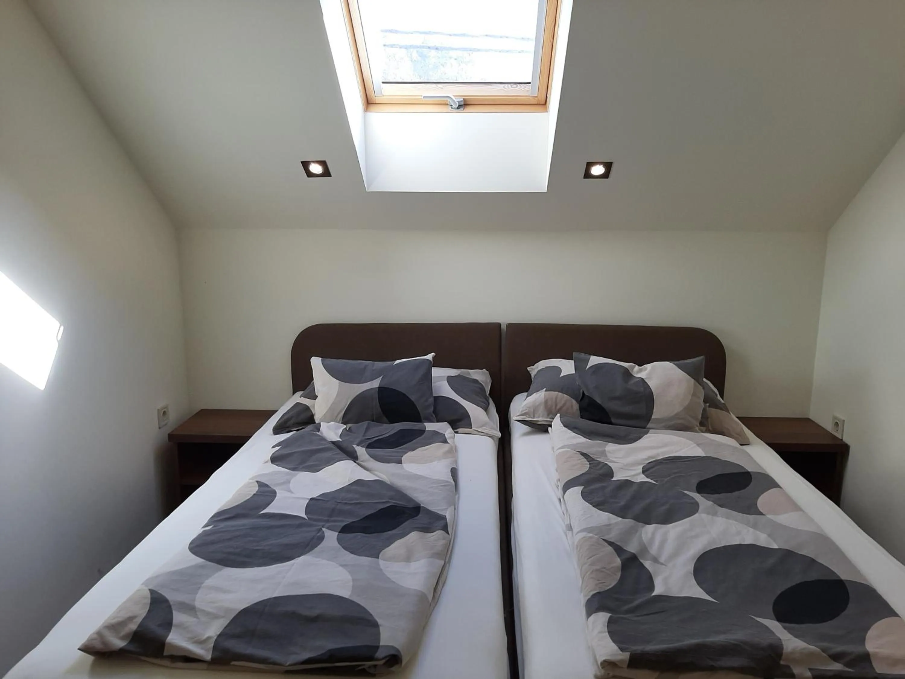 Bed in Viktória Lovas Panzió