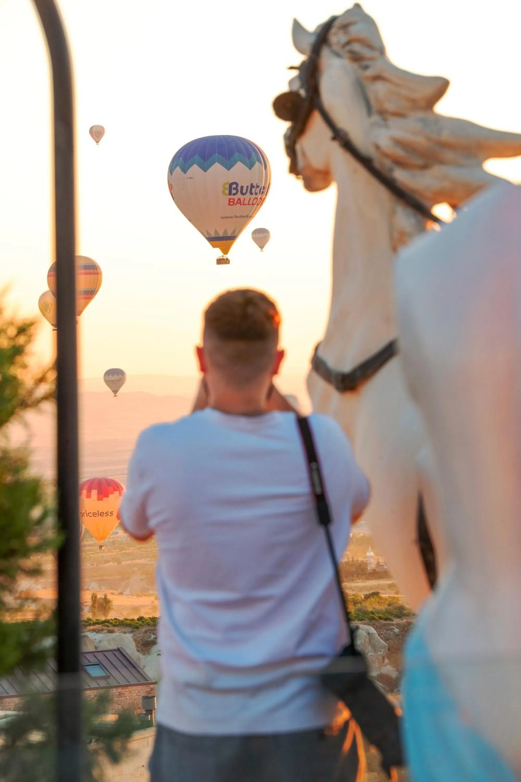 Natural landscape in Cappadocia Fairy Chimneys Selfie Cave Hotels - Special Class