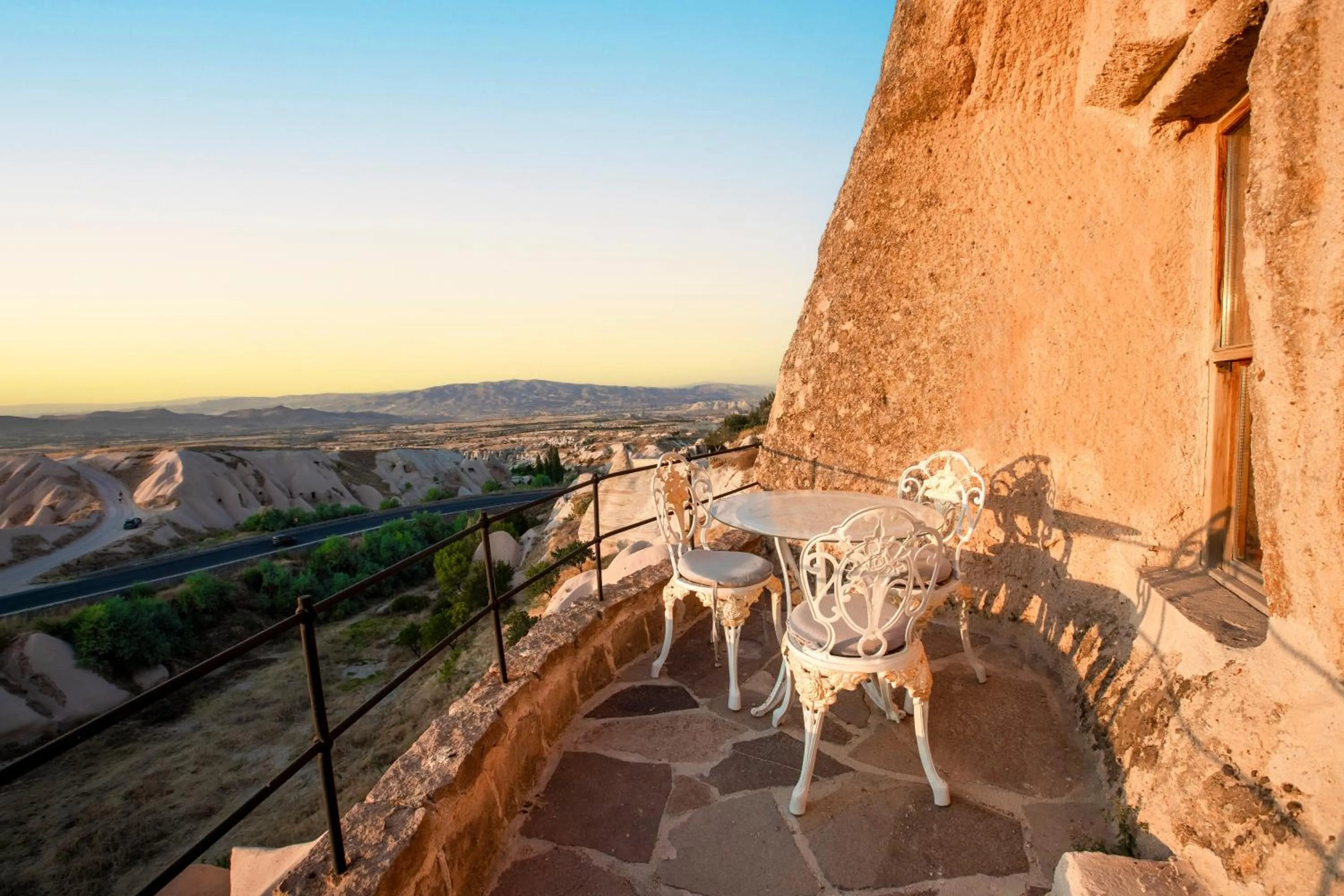 Natural landscape in Cappadocia Fairy Chimneys Selfie Cave Hotels - Special Class