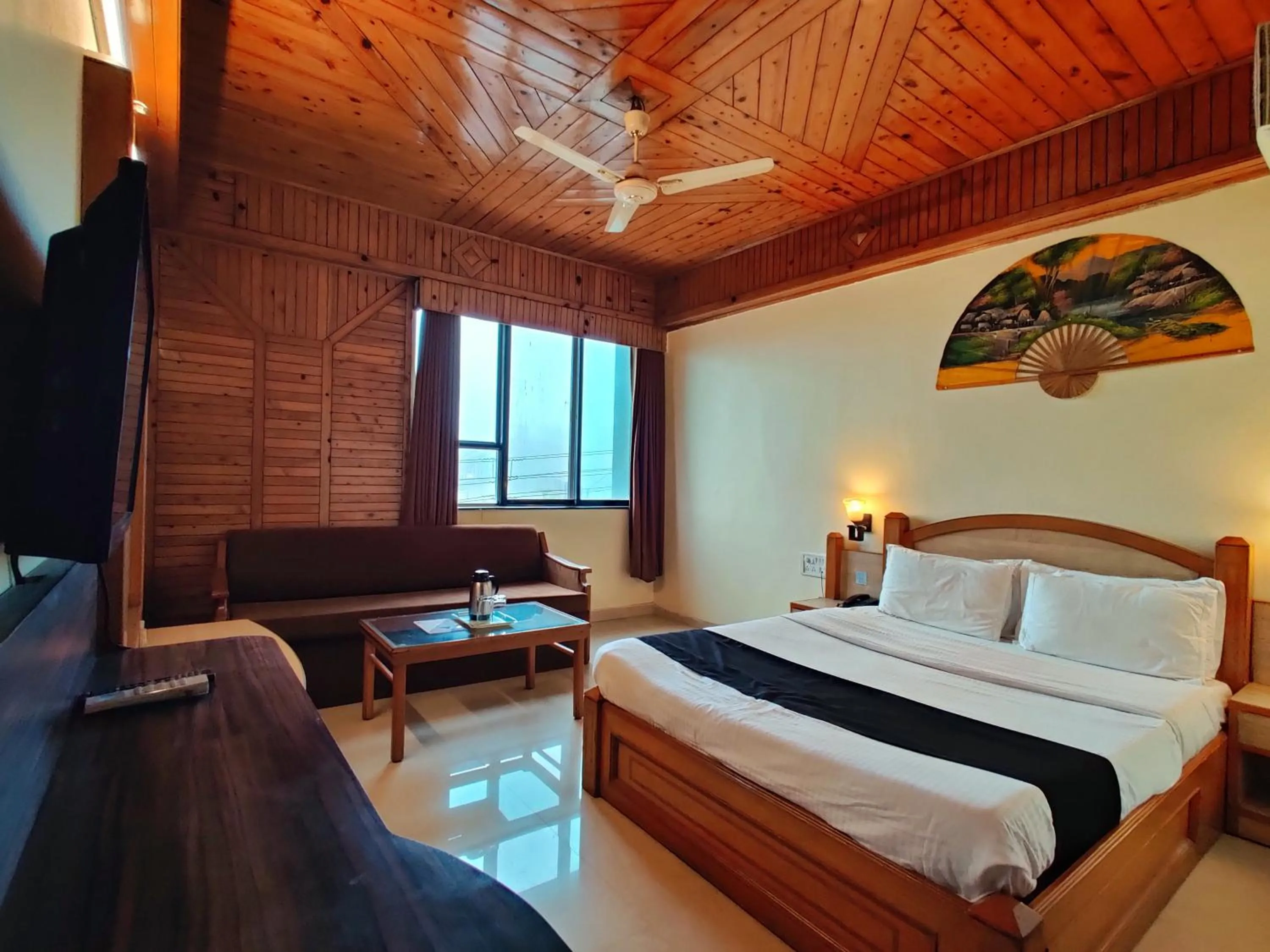 View (from property/room), Bed in Hotel Pratap Heritage