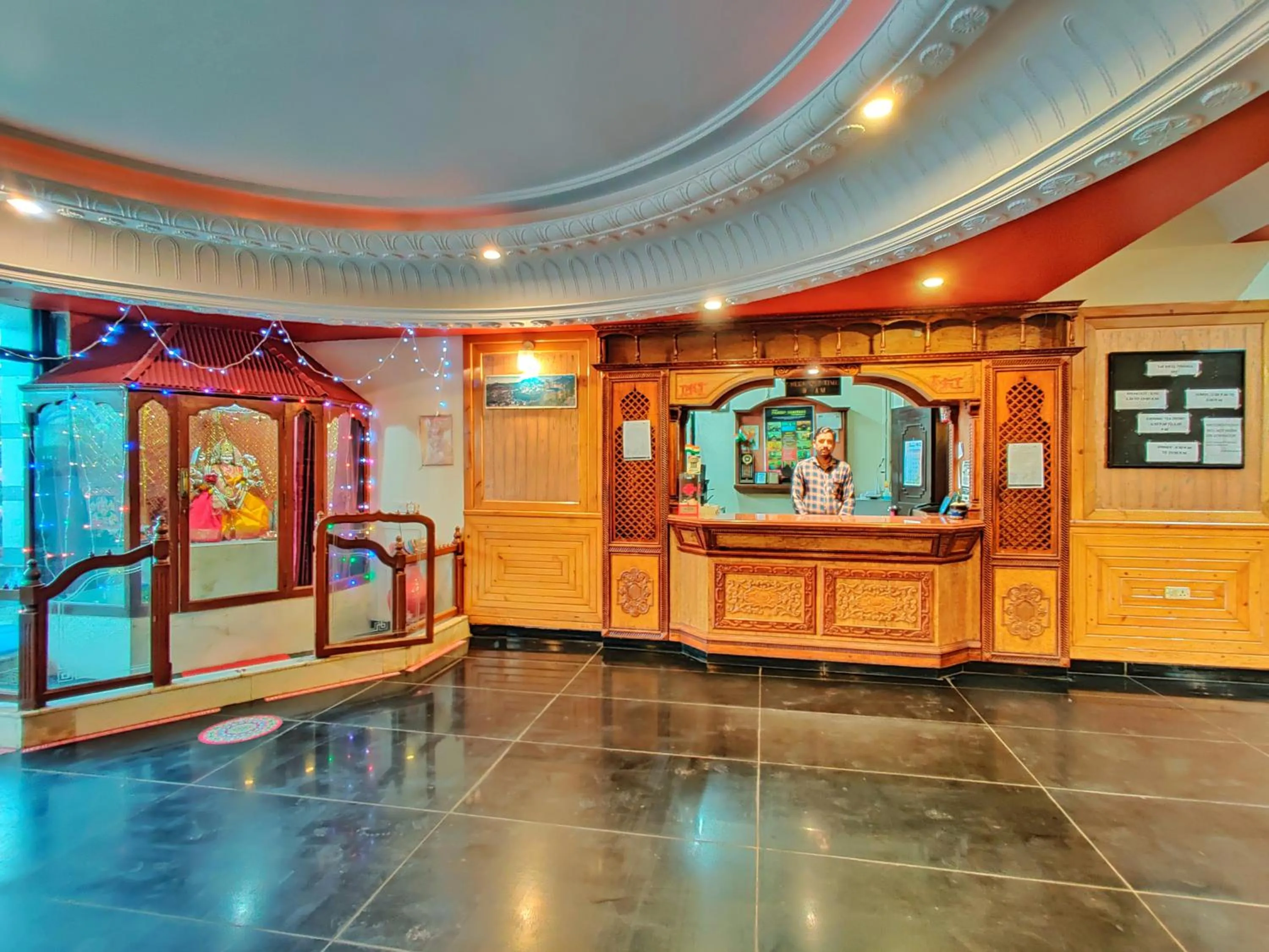 Lobby or reception in Hotel Pratap Heritage