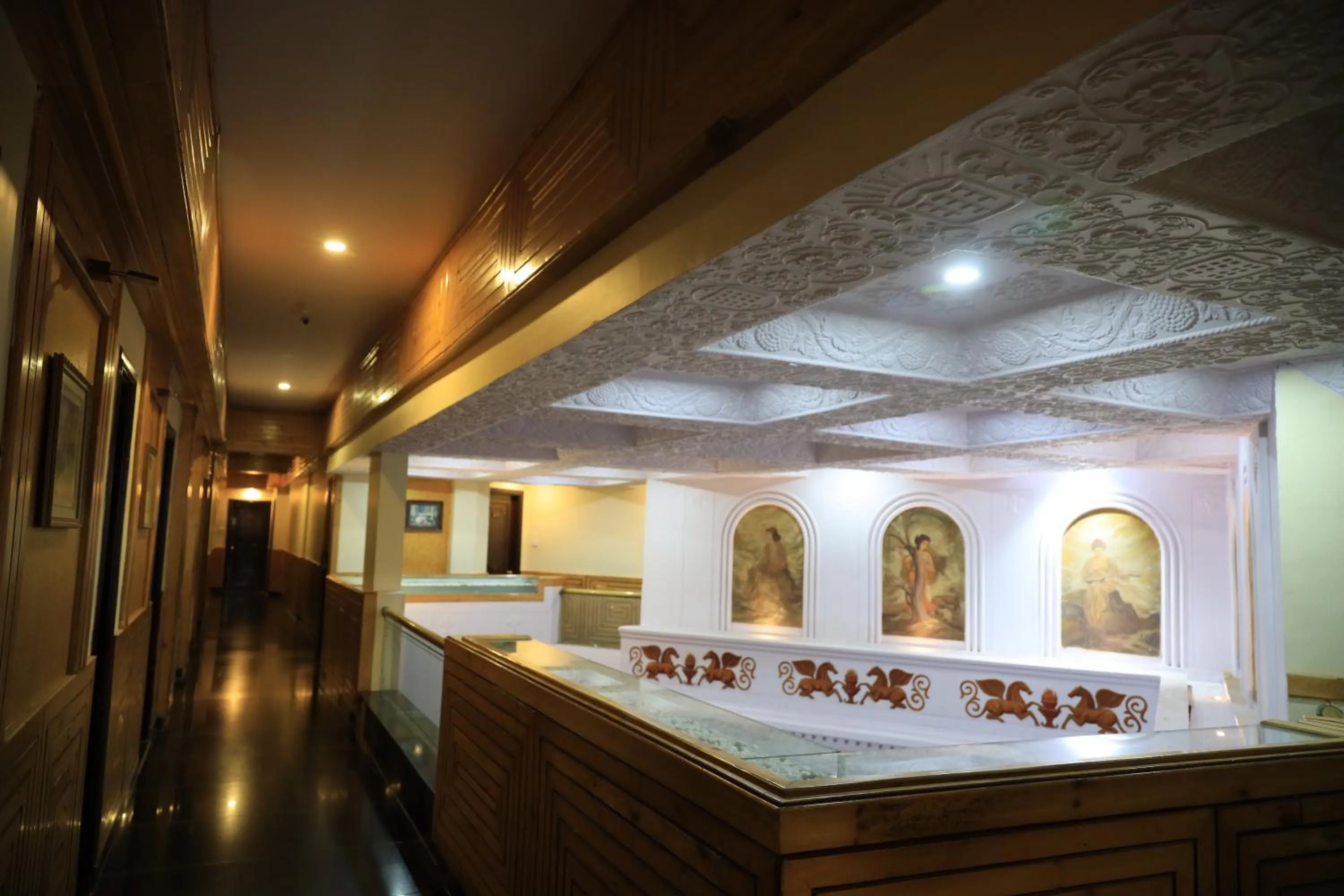 Lobby or reception in Hotel Pratap Heritage