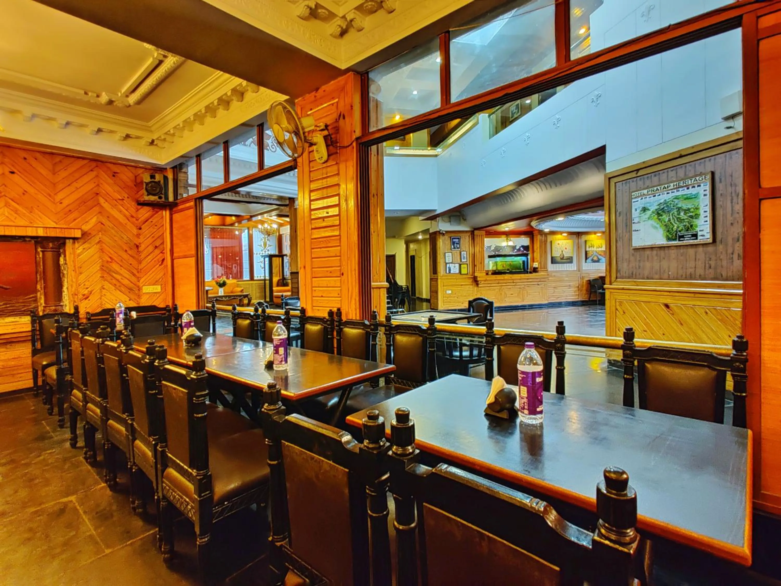 Dining area in Hotel Pratap Heritage