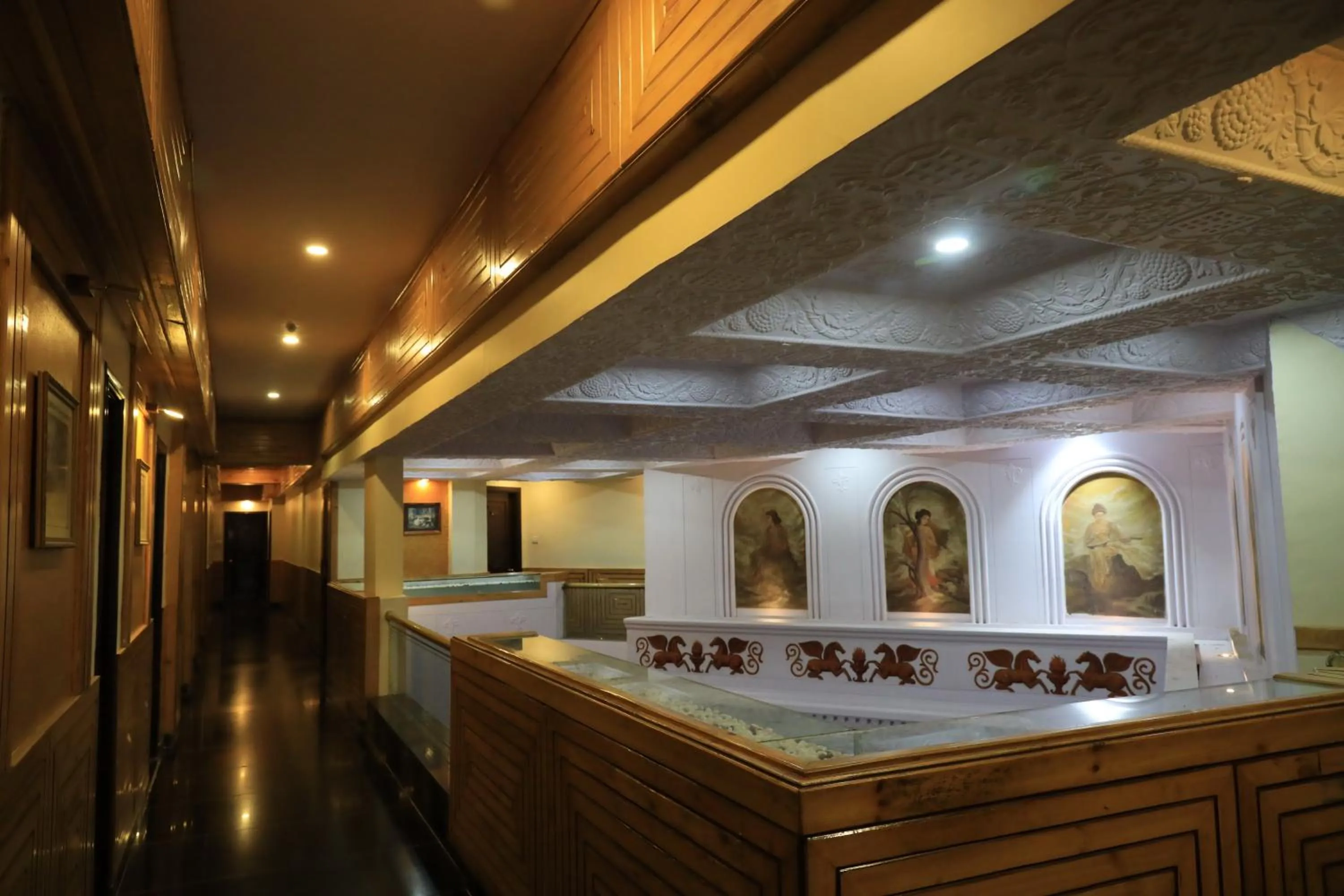 Lobby or reception in Hotel Pratap Heritage