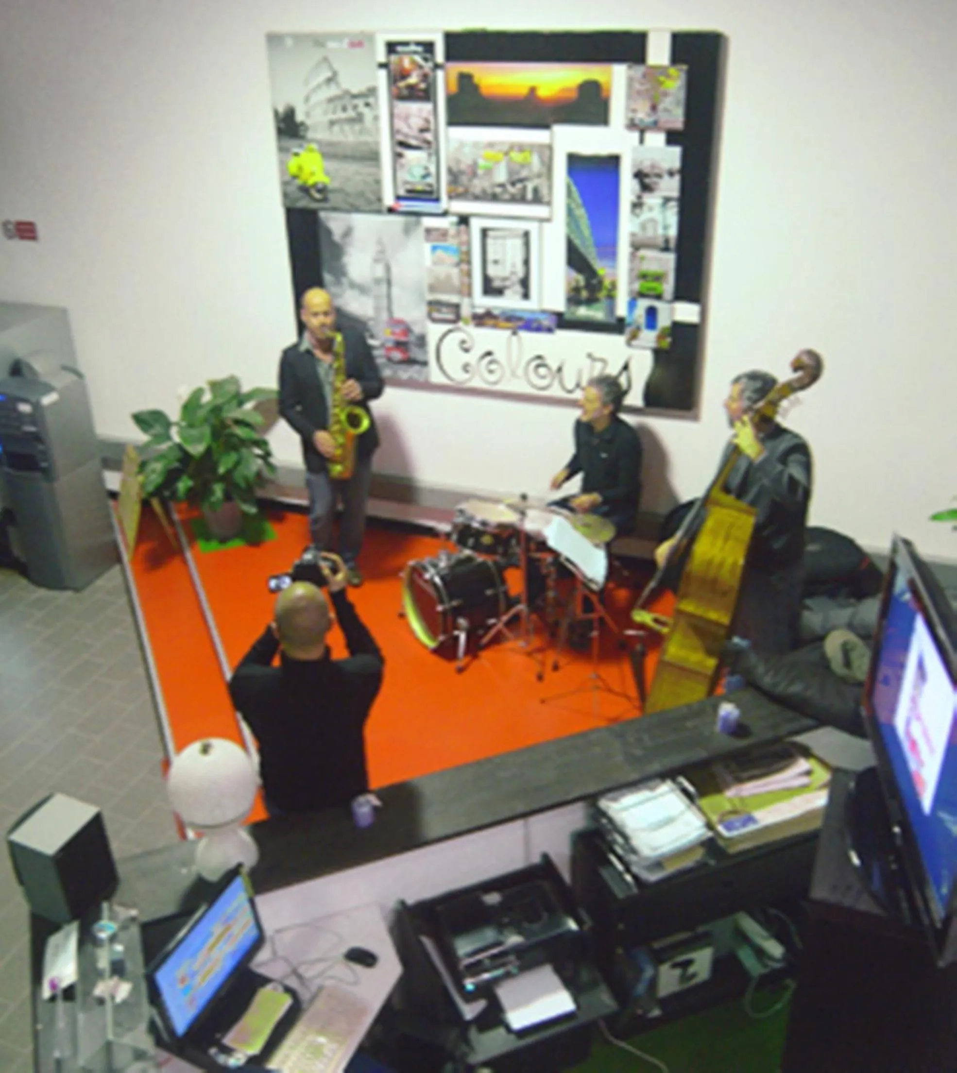 Lobby or reception in Hostel Colours