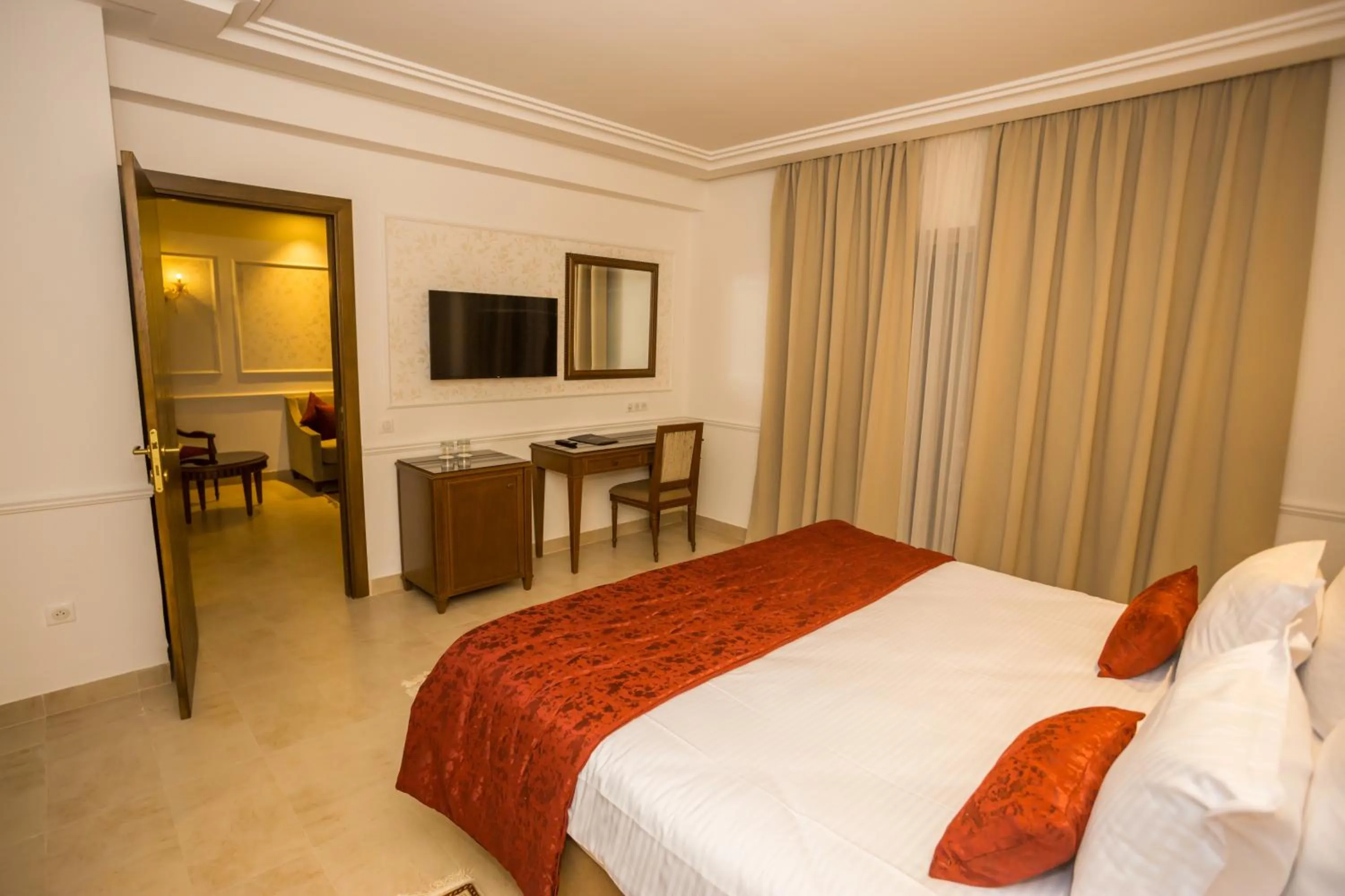 Bed in HOTEL PALAIS ROYAL